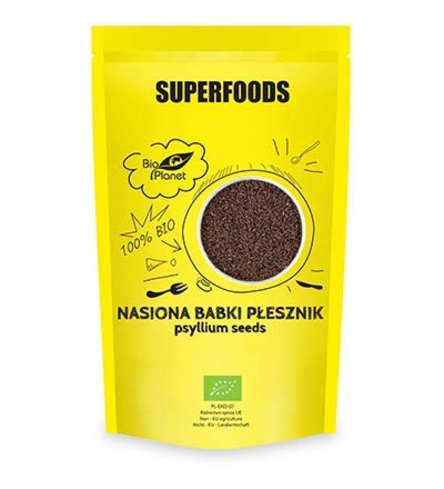 Organic psyllium seed 250g - BIO PLANET
