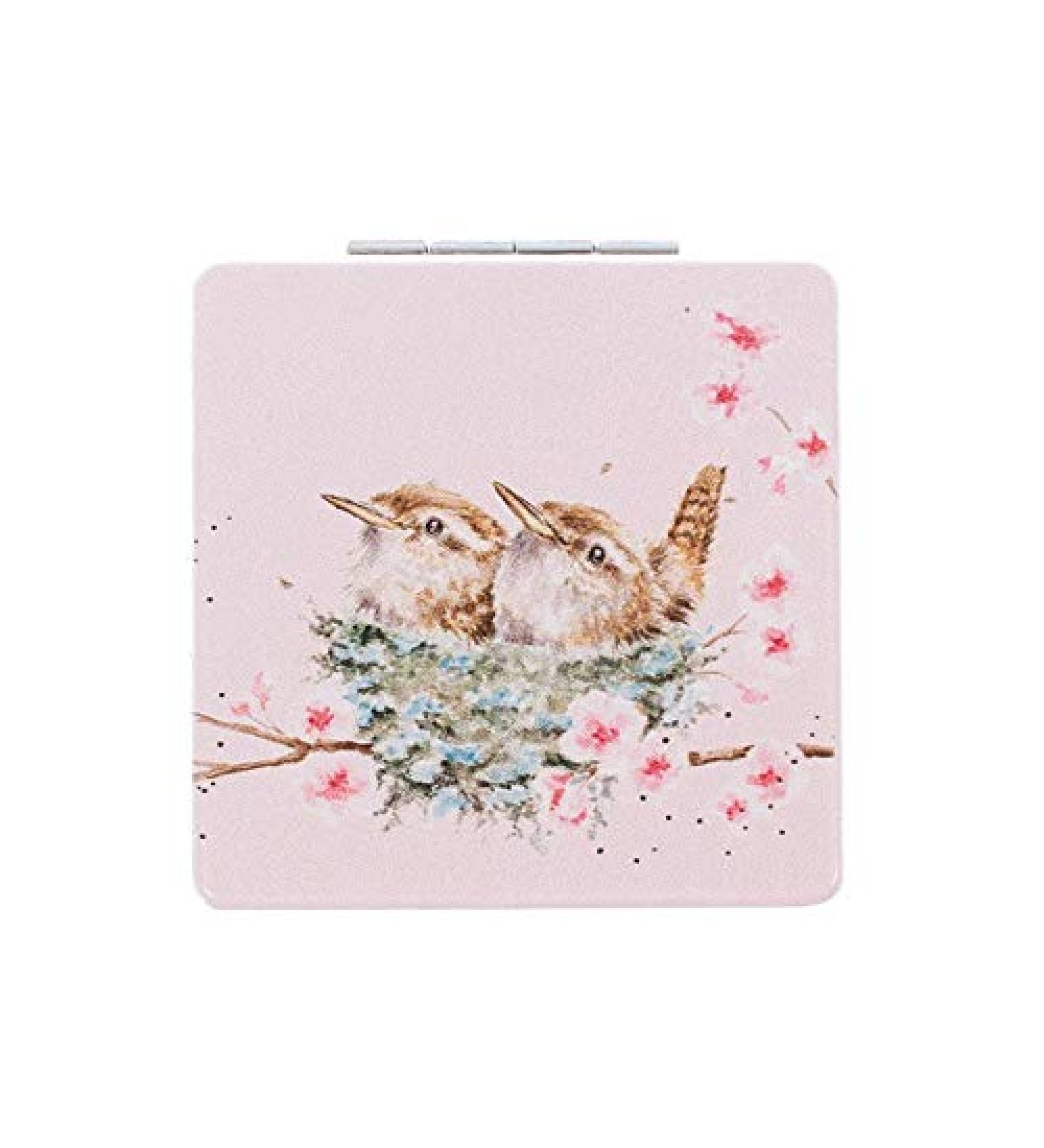 Wrendale Designs Pocket Mirror - Home Tweet Home Bird Design | International Shipping Available - Buy Online on GoSupps.com