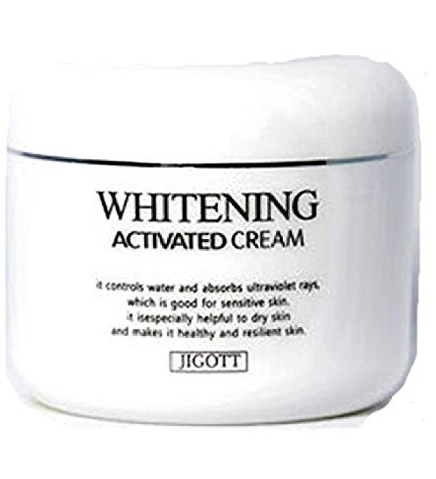 Jigott Bleaching activated 100g lightening cream moistur /