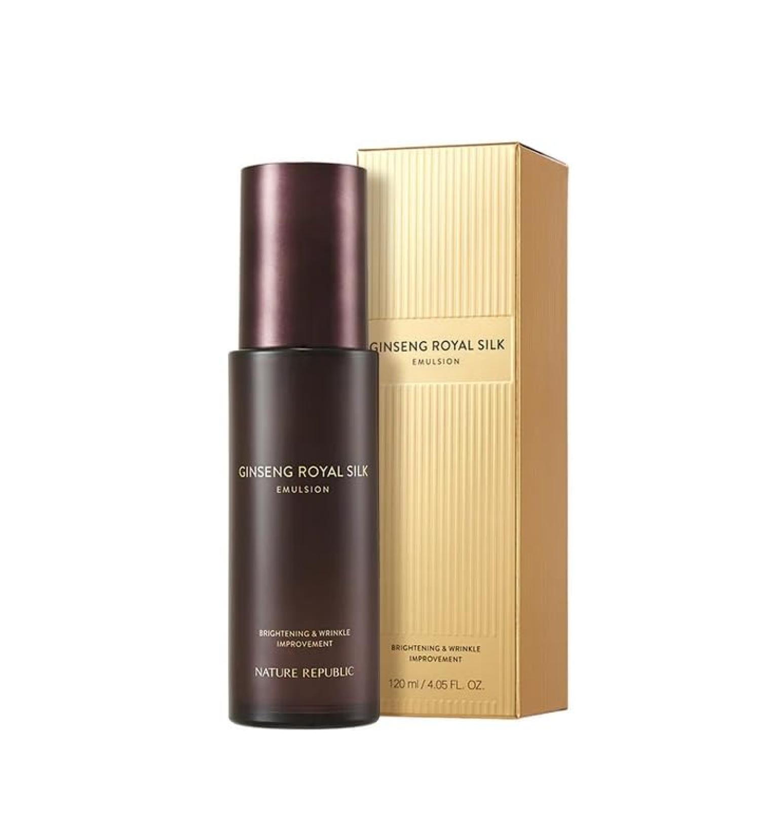 Nature Republic Ginseng Gold Silk Emulsion 120 ml/ 4.05 Fl. oz
