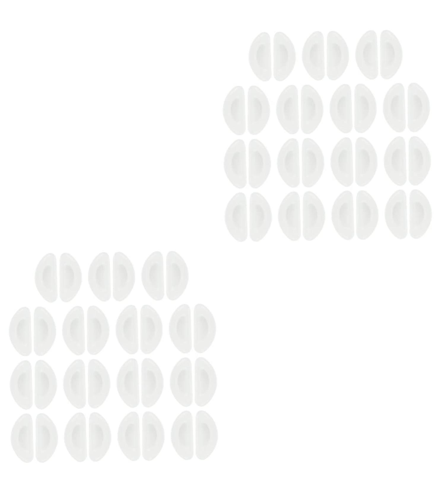 Healeeved 30 Pairs Clear Nose Pads - Silicone Cushion for Glasses | Adhesive Apricot & Sun Protection | Nasal Shaper - Enhanced Comfort - Buy Online on GoSupps.com