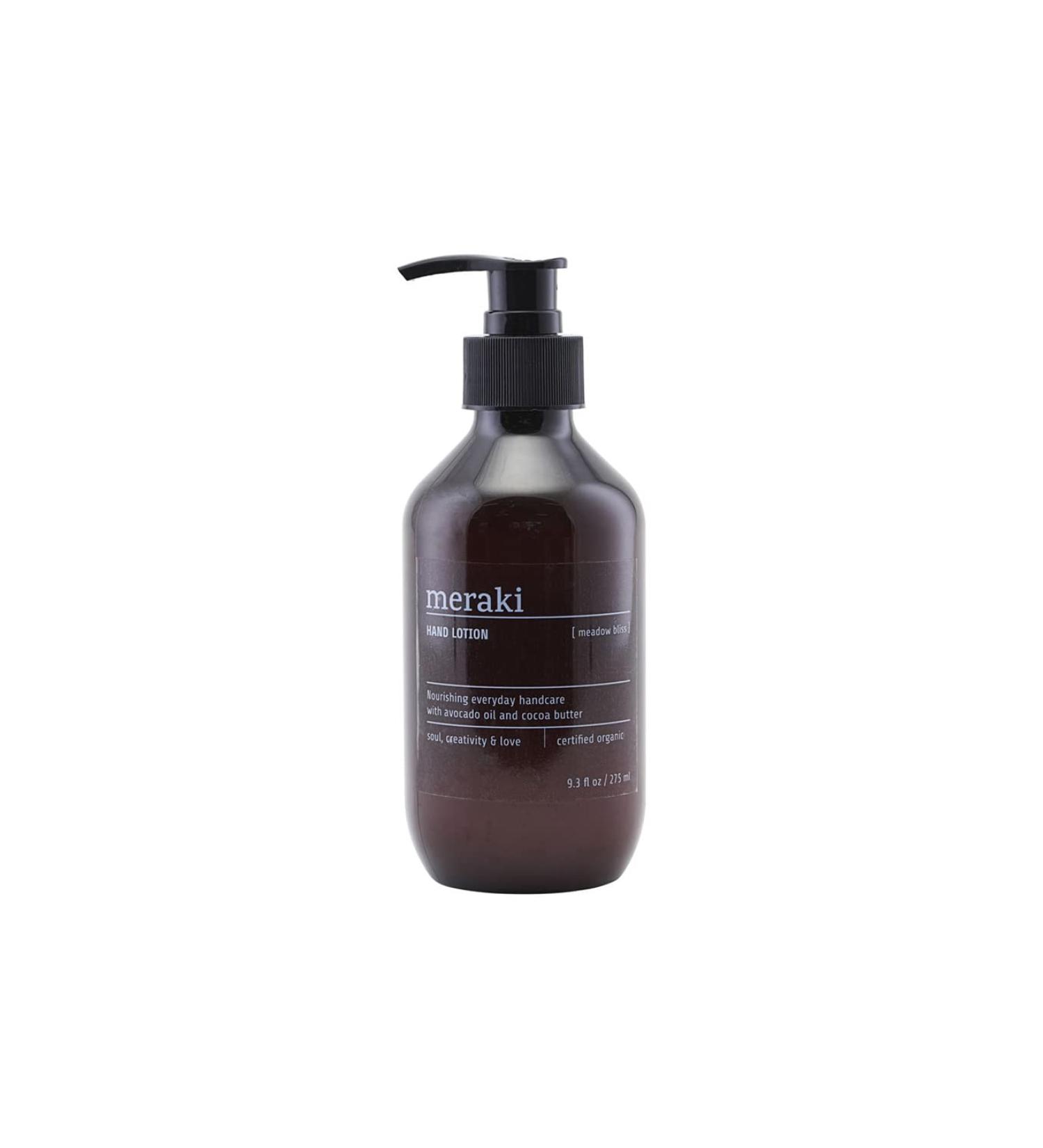 Buy Meraki Hand Lotion - Meadow Bliss (275 ml) | Nourishing & Moisturizing | International Shipping Available - Buy Online on GoSupps.com