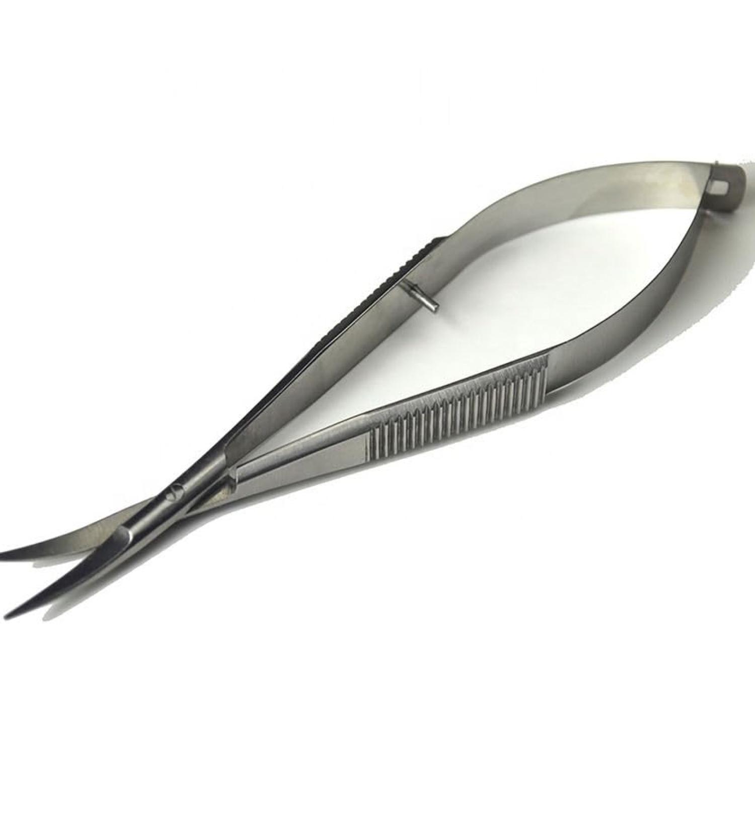 Professional Spring Scissor Personalized Stainless Steel Beauty Self opnable Glossy Finishing Professional and Beauty use Eye Hair Remove Scissors - Buy Online on GoSupps.com