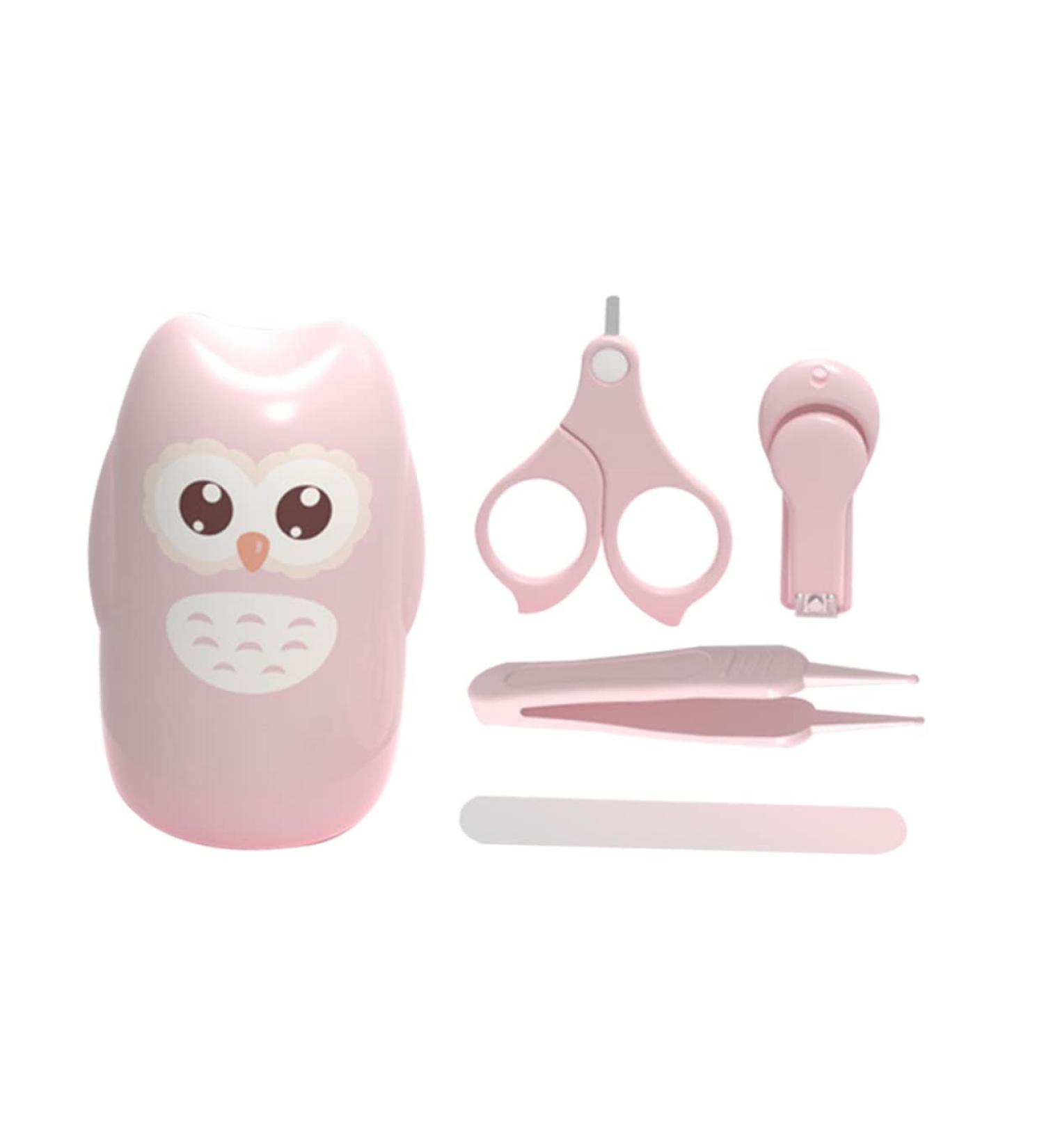 VICASKY 1 Set Nail Scissors Nail Trimmer Kit Tweezers Manicure Clippers Manicure Kit Nail Scissors Nail Care Kit Tweezers Nail Clippers 10.8X7X6CM Pink - Buy Online on GoSupps.com