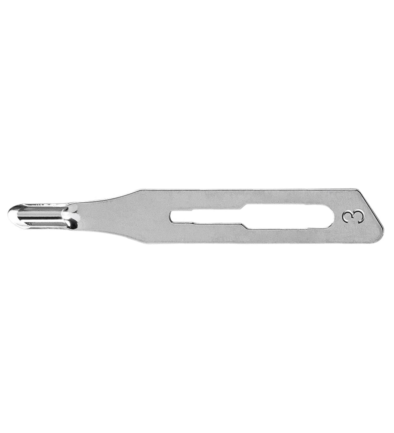 Kosmetex 50 Pcs No.3 Hollow Chisel Blades for Foot Care | Premium Quality International Shipping - Buy Online on GoSupps.com