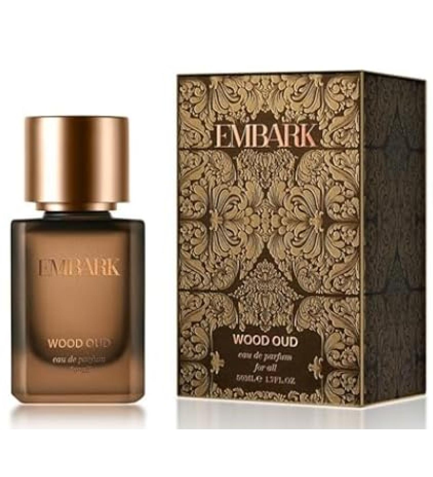 The-E'MBARK OUD Wood Perfume for Men and Women - 1.69 Fl Oz | Premium Oud Unisex Perfume | Long lasting Fragrance - Buy Online on GoSupps.com