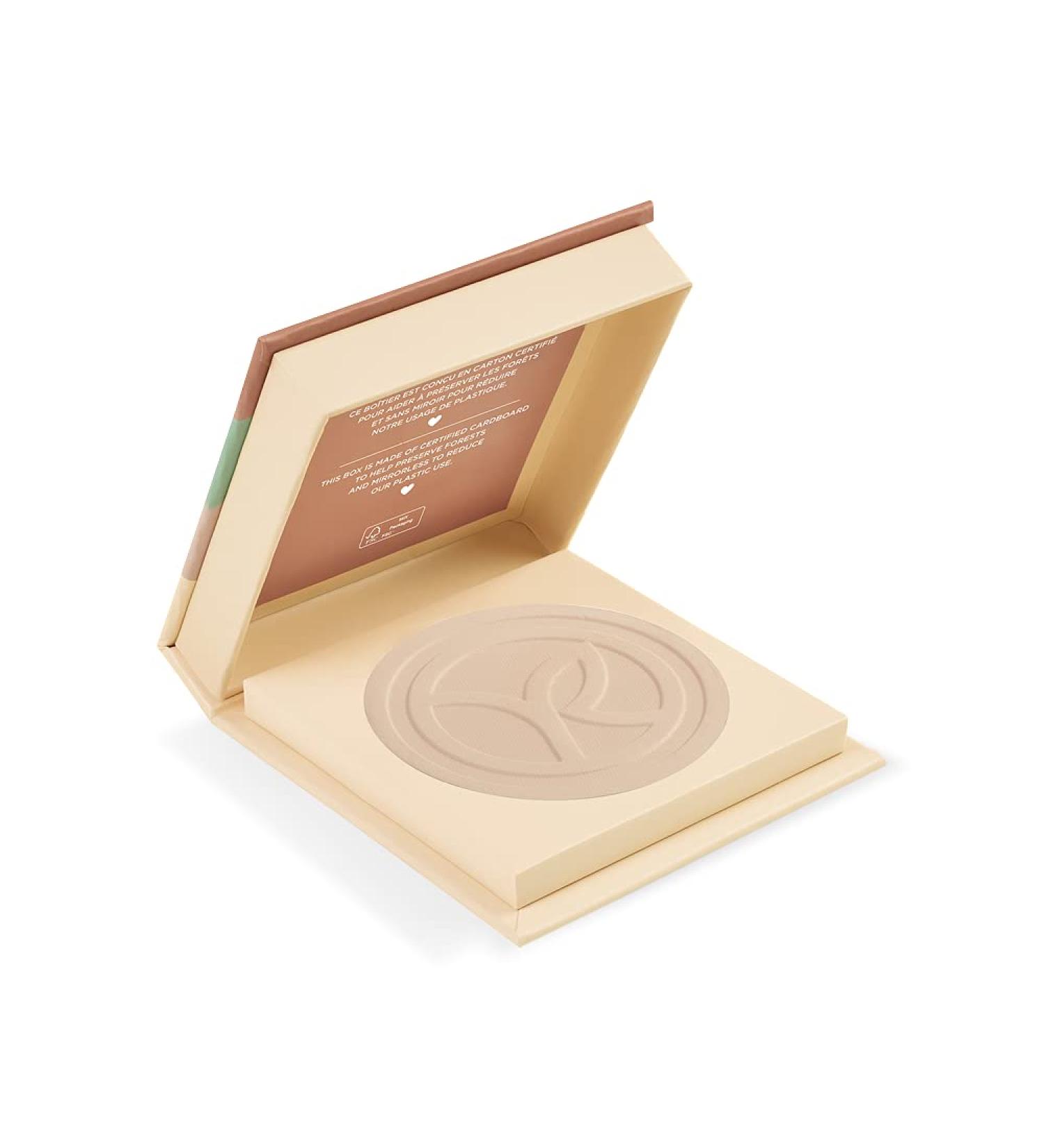 Yves Rocher COULEURS NATURE Compact powder Ros 050 velvety texture for optimal melting into the skin 1 x can 10 g - Buy Online on GoSupps.com