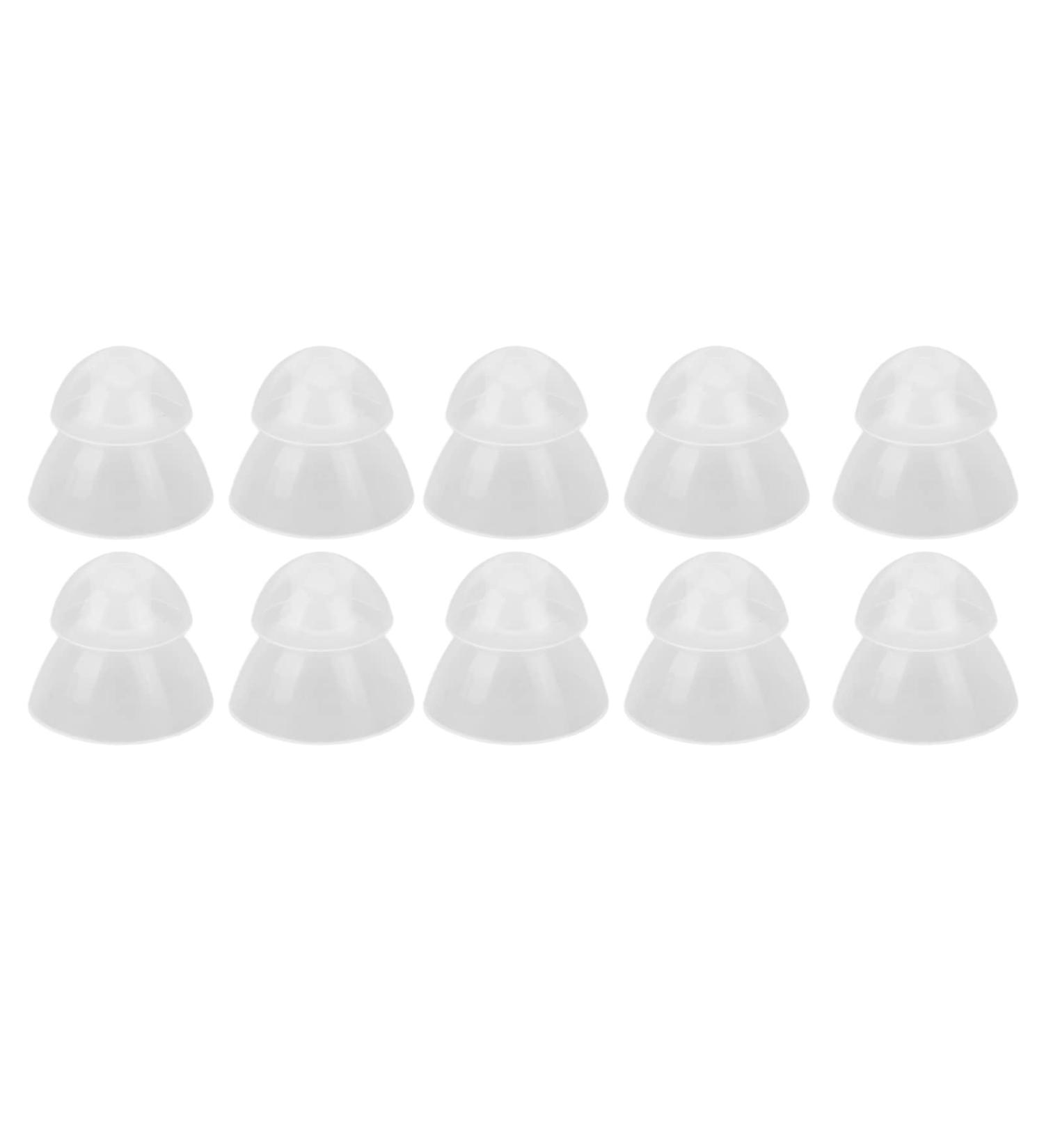 Buy Hearing Aid Silicone Couplings - 10 Comfortable & Reusable Ear Tips Set | Safe & Washable for Optimal Hearing - Buy Online on GoSupps.com