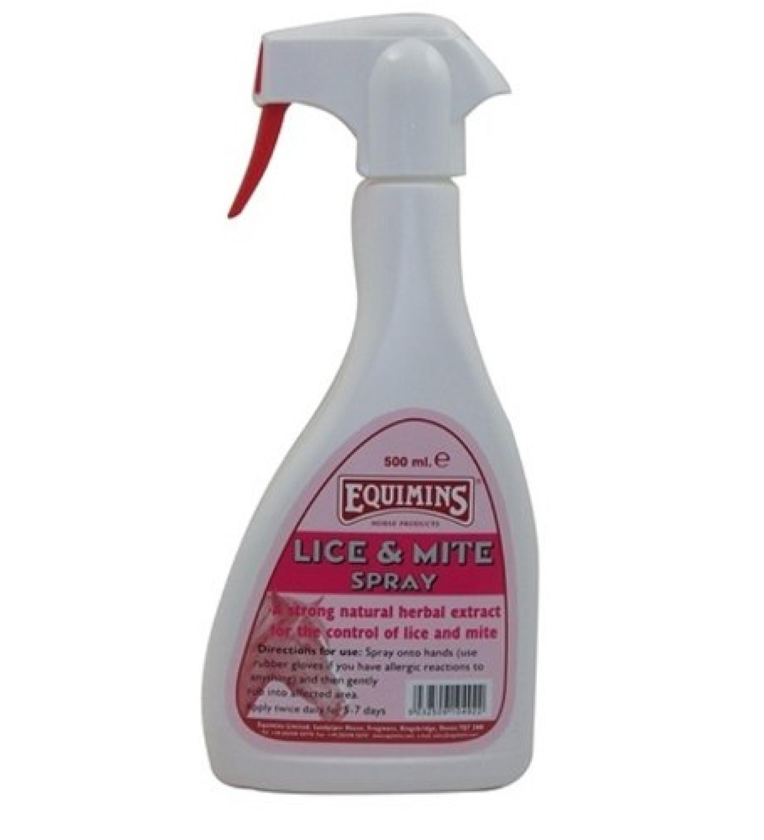 Equimins Animal Lice & Mite Spray x Size: 500 Ml