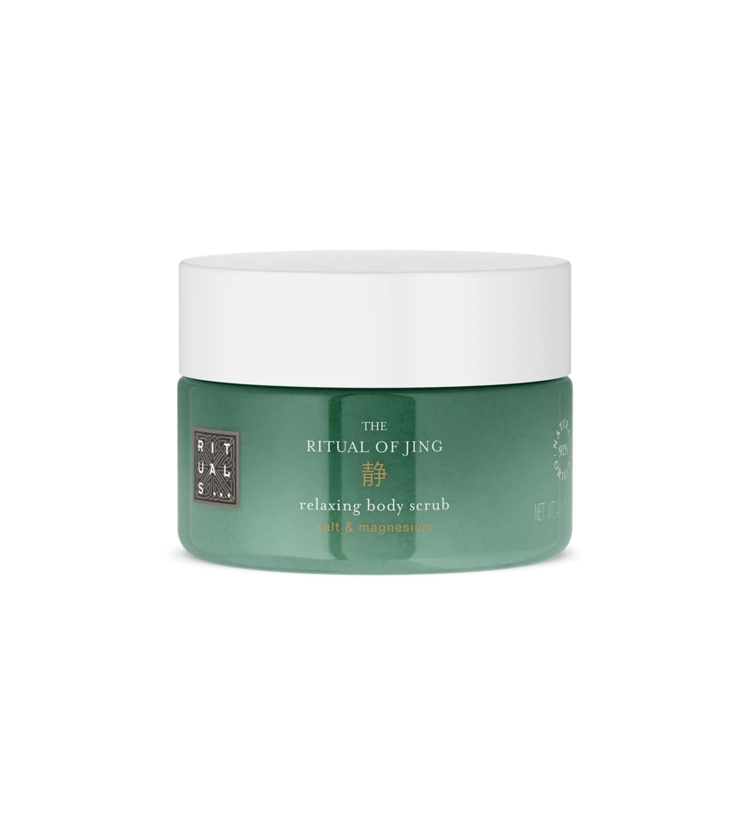 Rituals Body Scrub The Ritual of Jing - 300g Natural Peeling Salt & Magnesium with Holy Lotus & Jujube - Buy Online on GoSupps.com