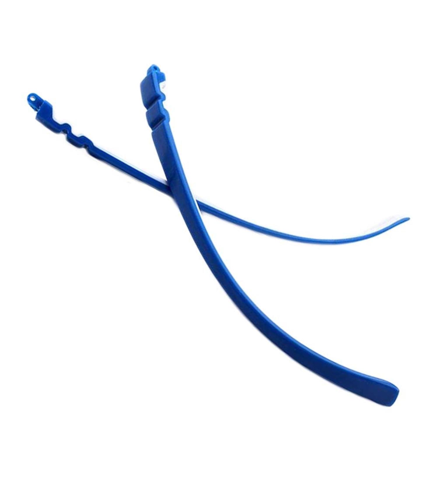 VekkEr Silicone Glasses Temples for Kids Universal Replacement Accessories 1 Pair Blue - Buy Online on GoSupps.com