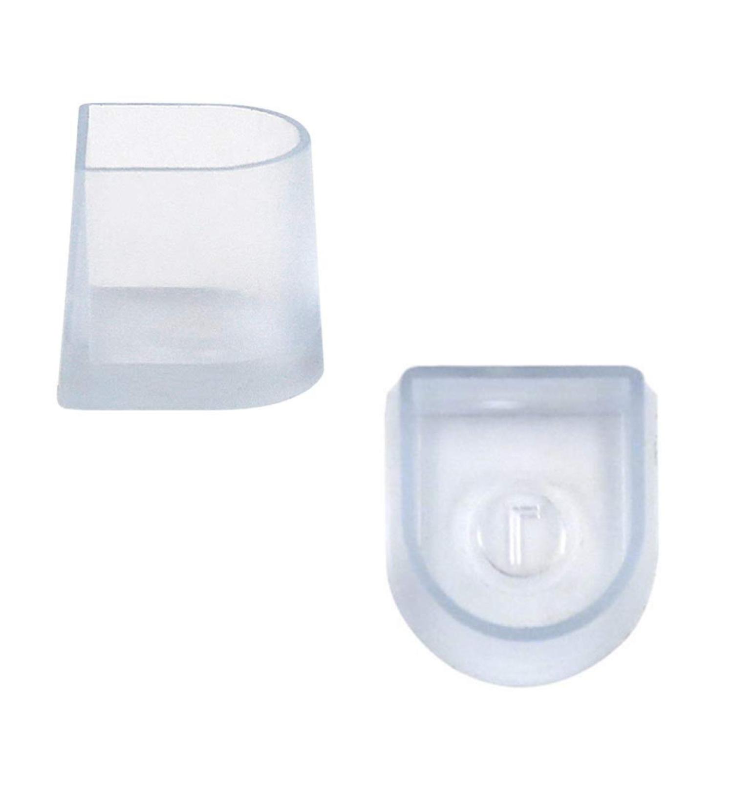 10 Pairs High Heel Protectors - Transparent Wearproof Latin Dance Shoe Caps for Women & Girls - Size S - Buy Online on GoSupps.com