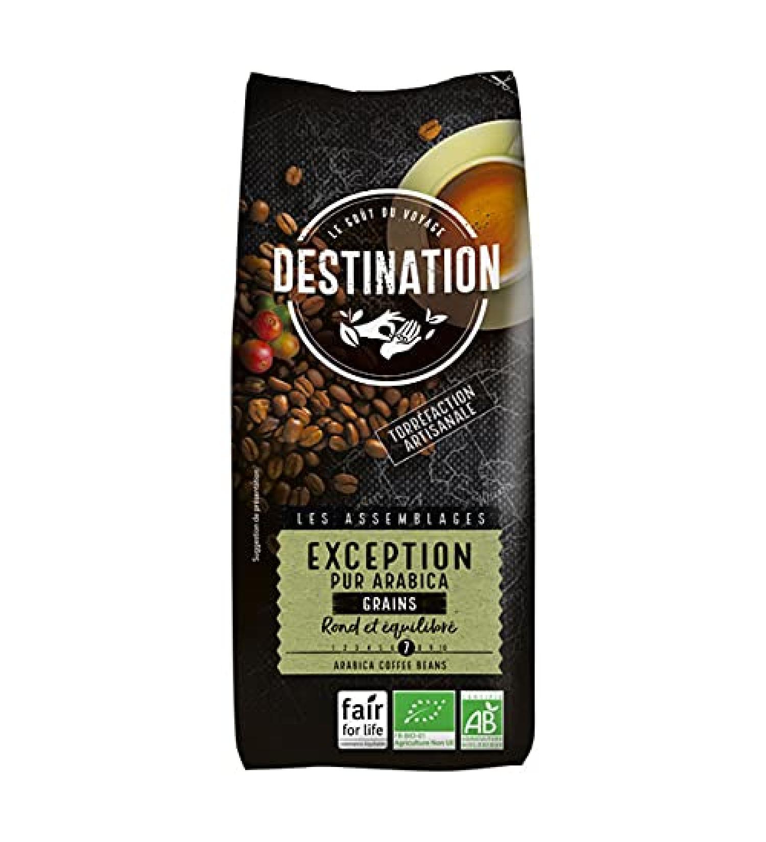 Destination - Caf Grain Exception Pure Arabica 1Kg - Sold per unit - Buy Online on GoSupps.com