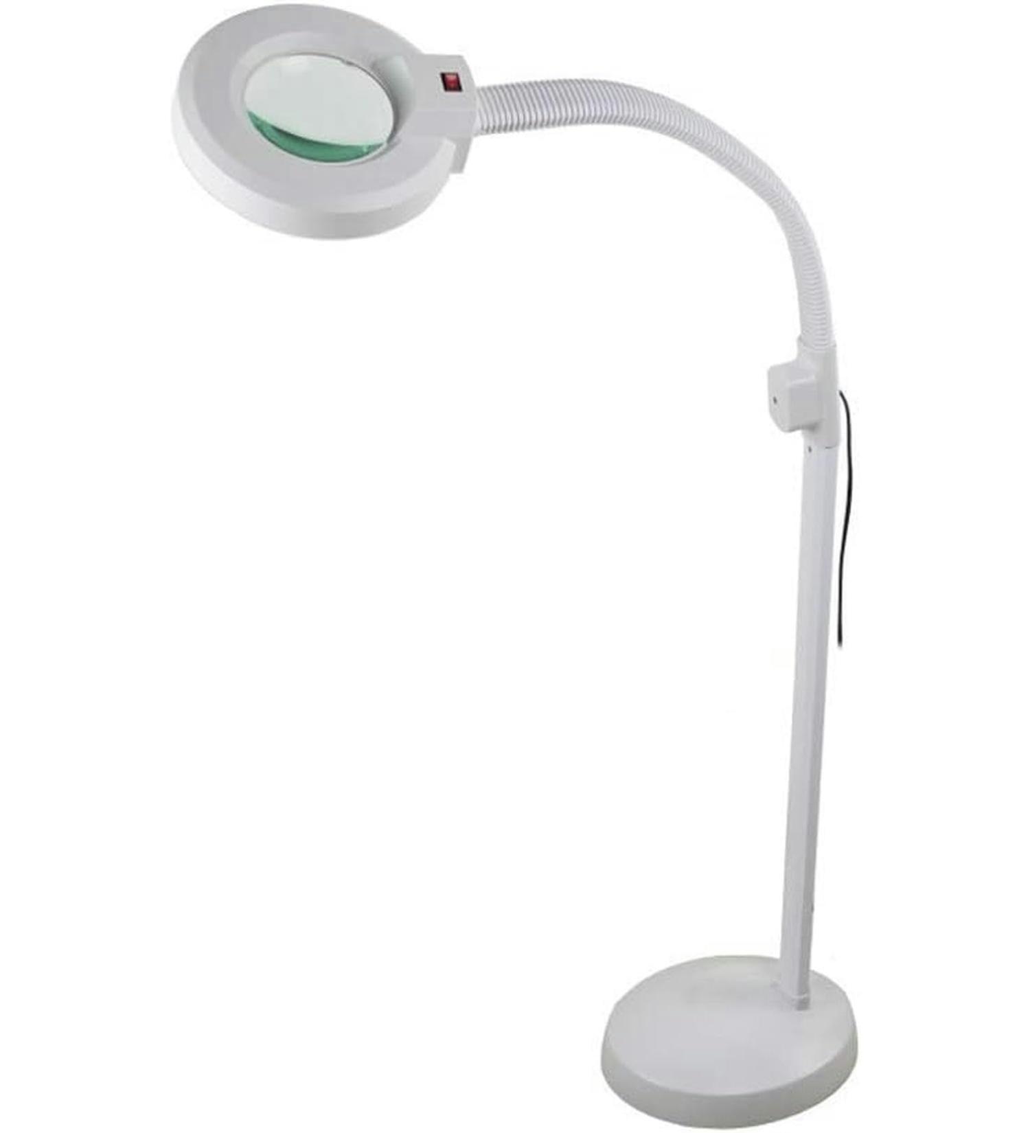 Portable ES Magnifier with LED Lights Floor-Standing 360 Table Adjustable Light lamp Rotation Super High Clarity Lightweight Easy to Control 8X Macular Degeneration Reading L Full of Stars - Buy Online on GoSupps.com