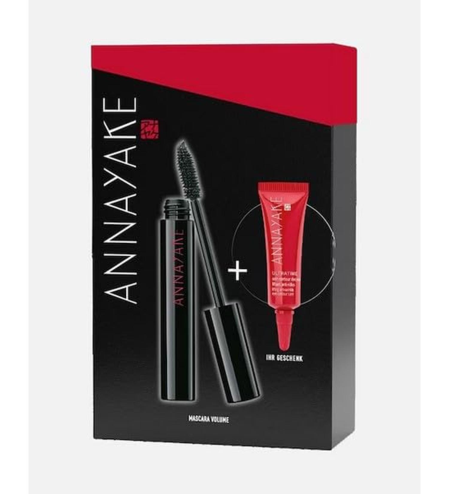 Annayake Annayake - Volume Mascara Kit Black Volume Mascara 8.5 ml + Ultratime Eye Contour Treatment 7 ml