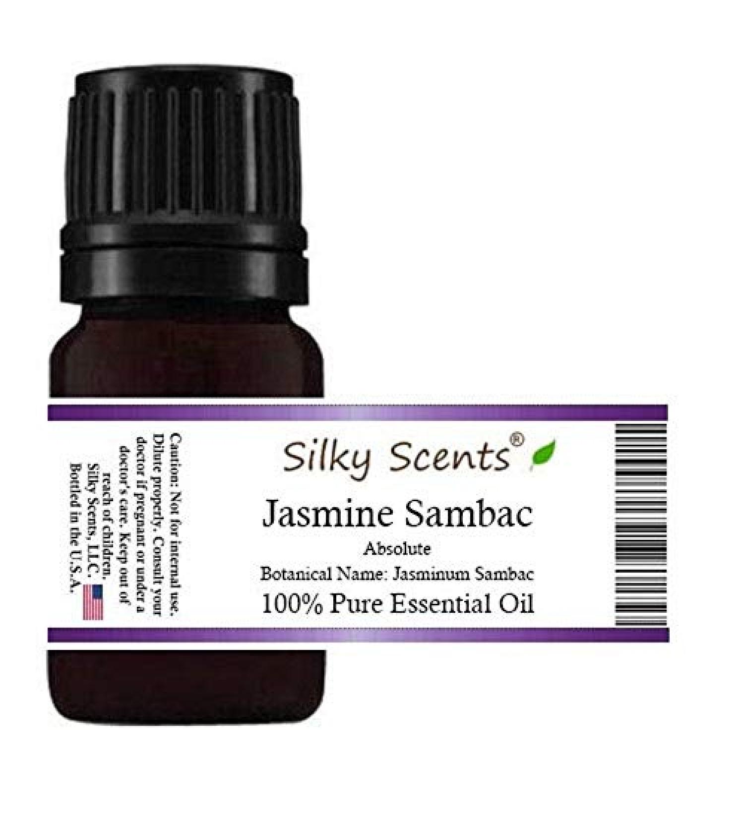 Jasmine Sambac Absolute Essential Oil (Arabian Jasmine) 100% Pure Grade - 5 ML Jasmine 5 ML
