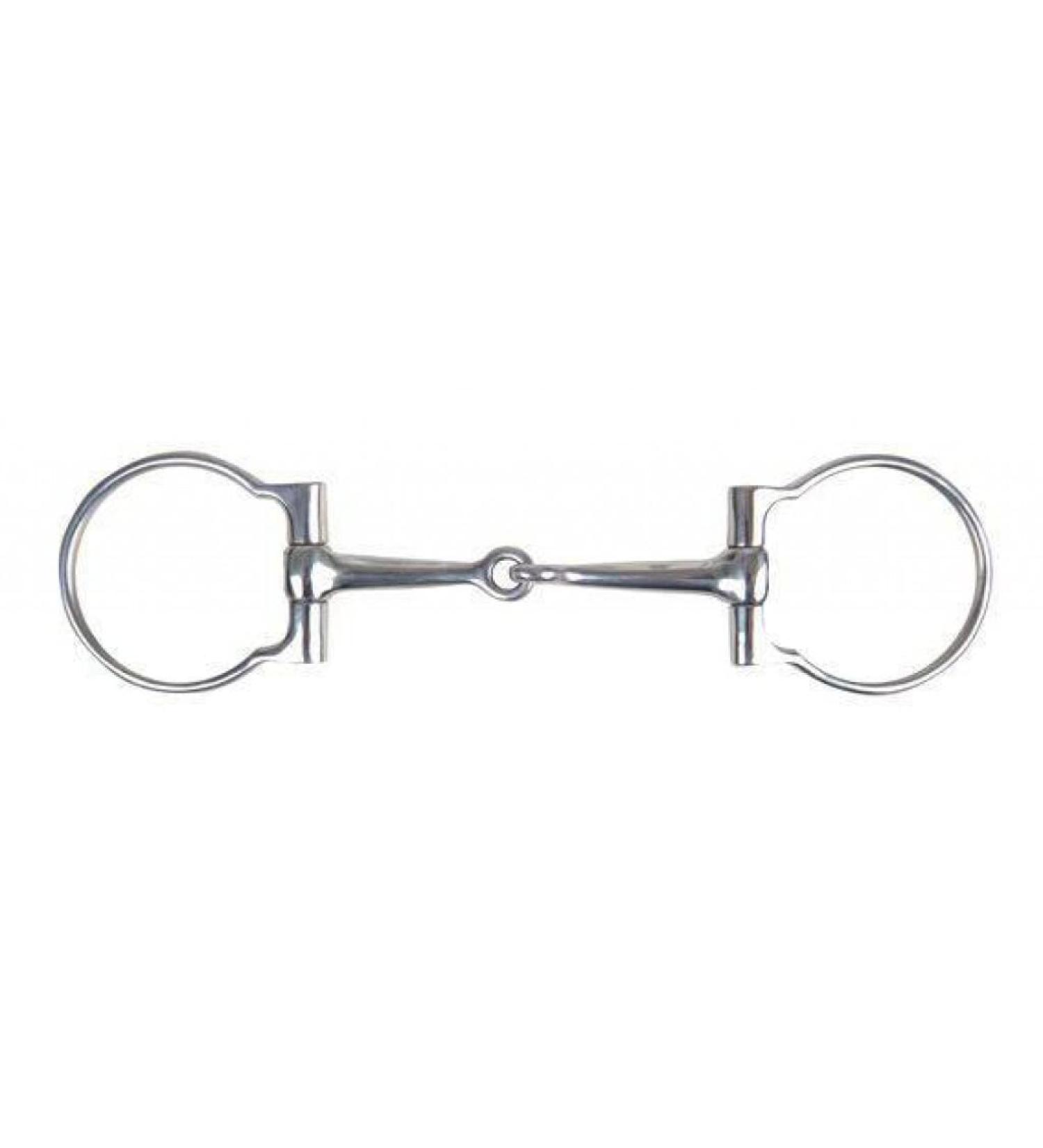 HKM 4000315452569 D-Ring Snaffle Single Jointed115 mm Width 11.5 cm