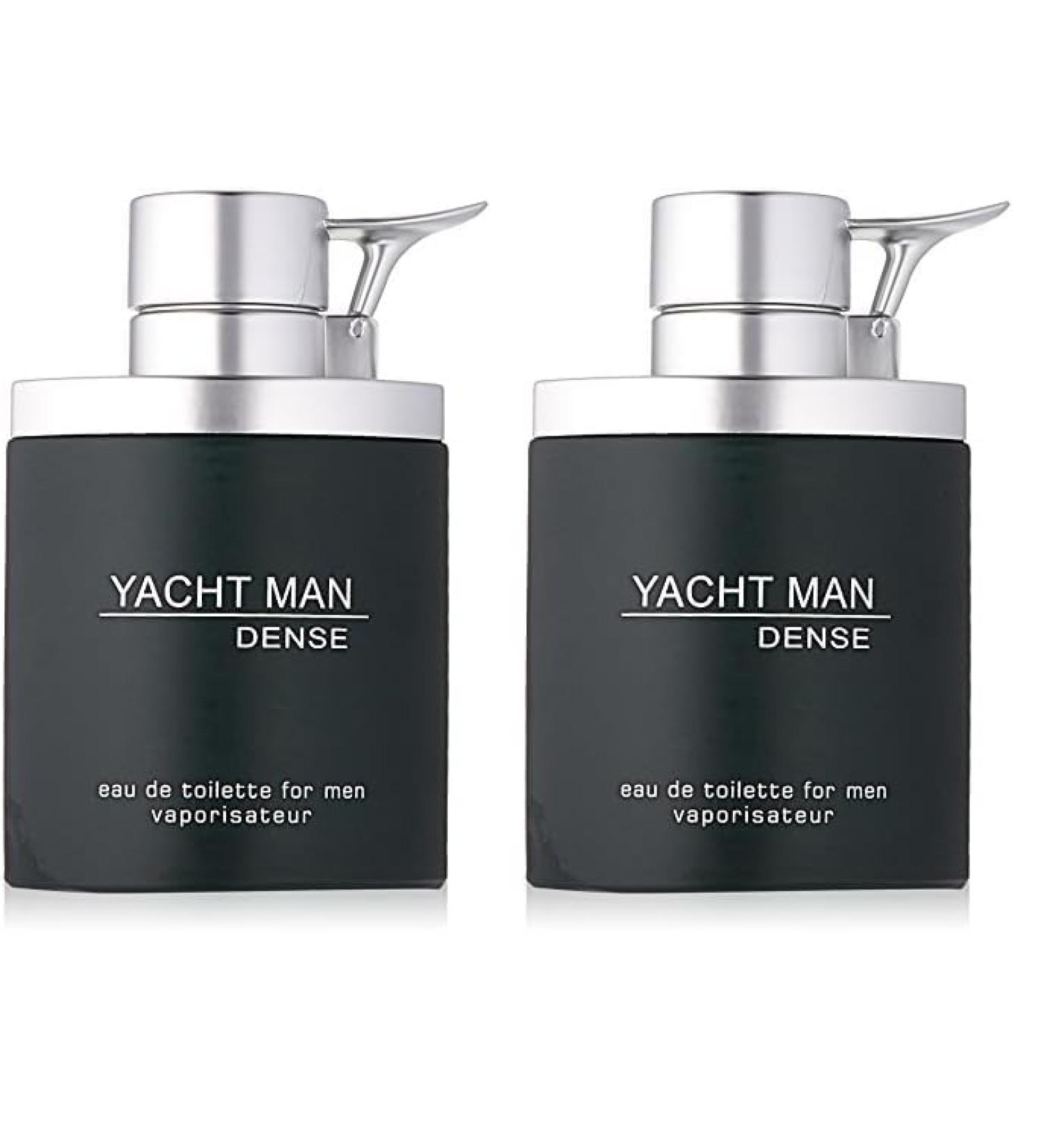 Myrurgia Yacht Man Eau de Toilette Spray for Men Dense 3.4 Ounce (Pack of 2) Dense 3.4 Fl Oz (Pack of 2) - Buy Online on GoSupps.com