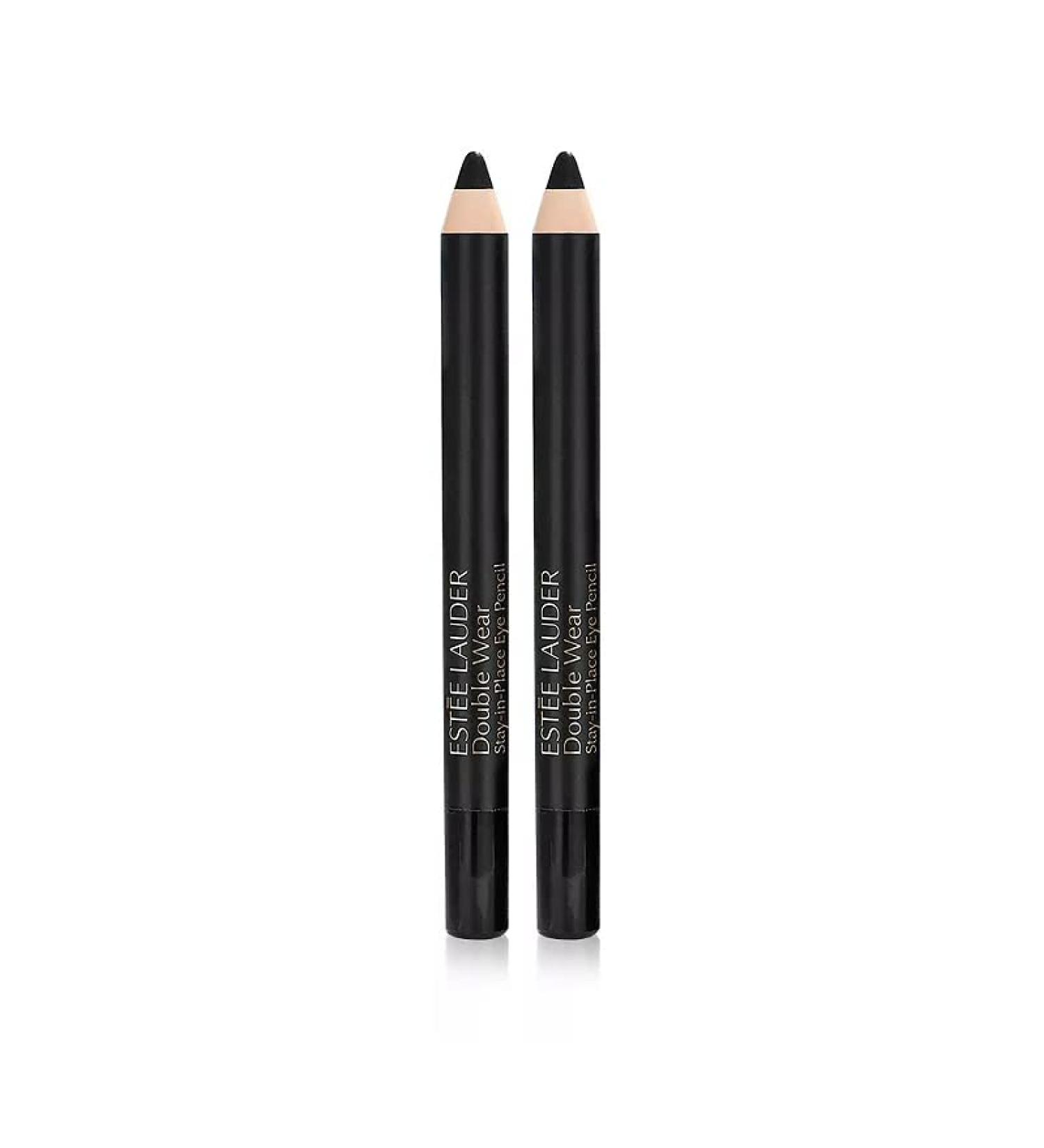 Estee Lauder Double Wear 24H Waterproof Gel Eye Pencil in Onyx Black 0.8g Travel Size Unboxed Pack of 2