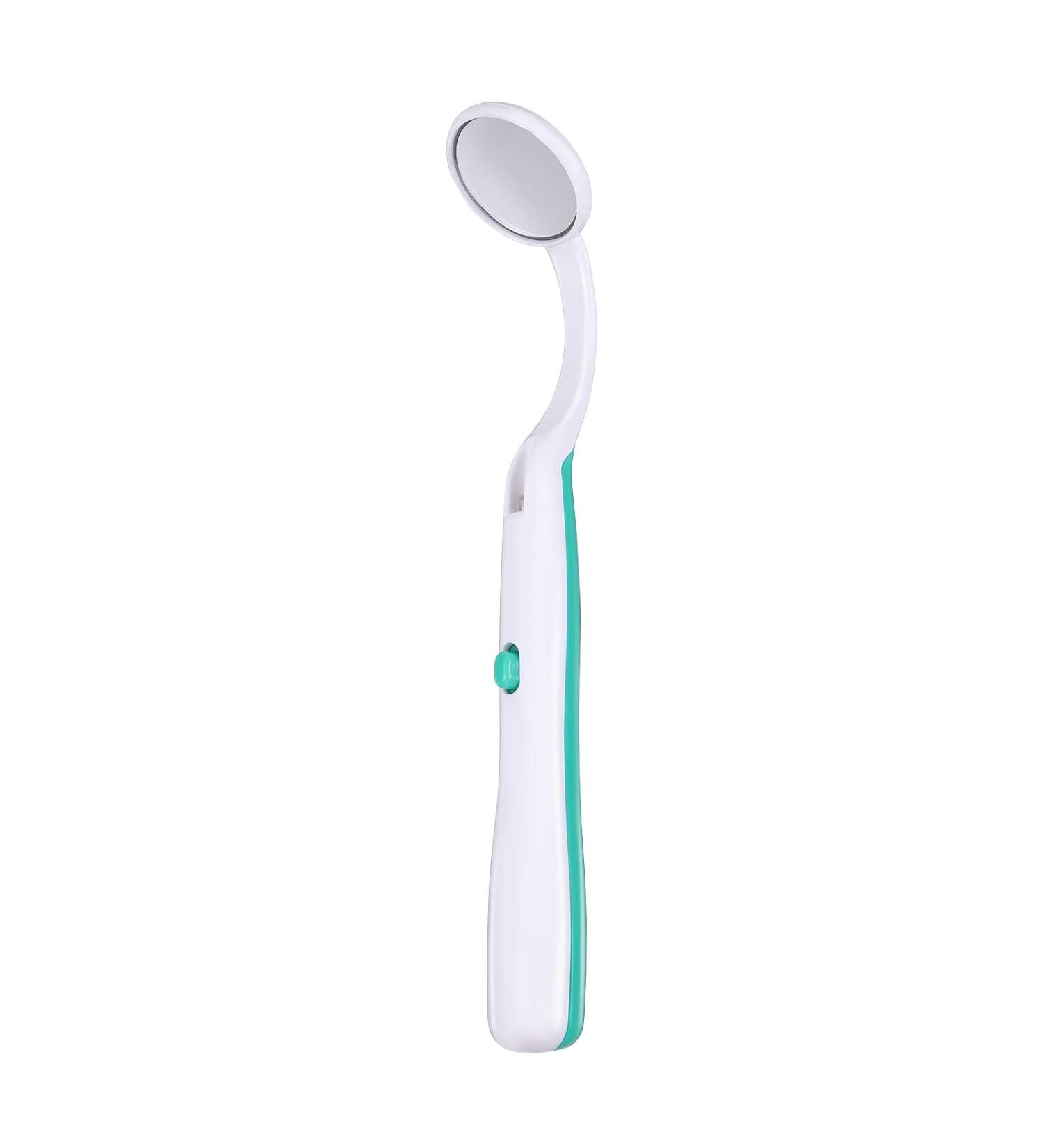 Healifty Oral Dental Mirror with LED Light for Dental Care | Green | International Shipping Available - Buy Online on GoSupps.com
