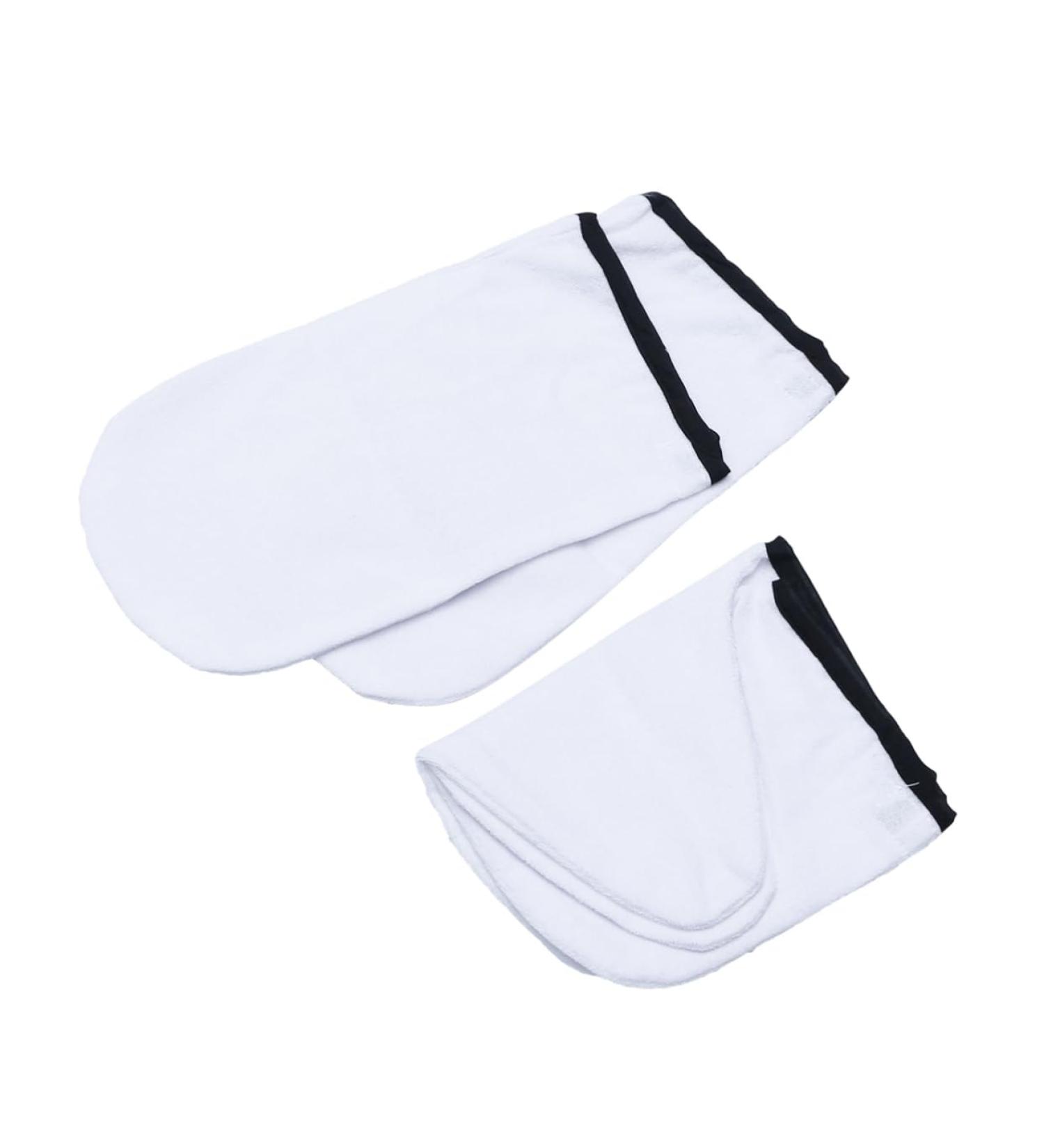 Housoutil 2paires Coton Pour Cire De Paraffine Pour Et Confort Et R tention De Chaleur Pour Spa Et Soins De m - Buy Online on GoSupps.com