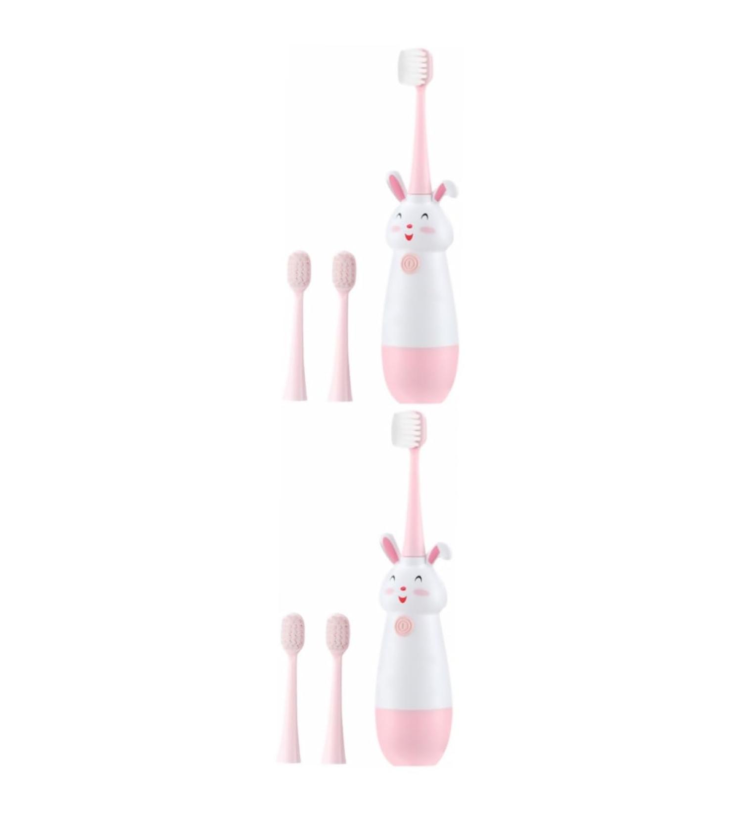 Buy Hemoton Electric Toothbrush Set for Kids - Sonic Vibrating Baby Toothbrushes | International Shipping Available - Buy Online on GoSupps.com