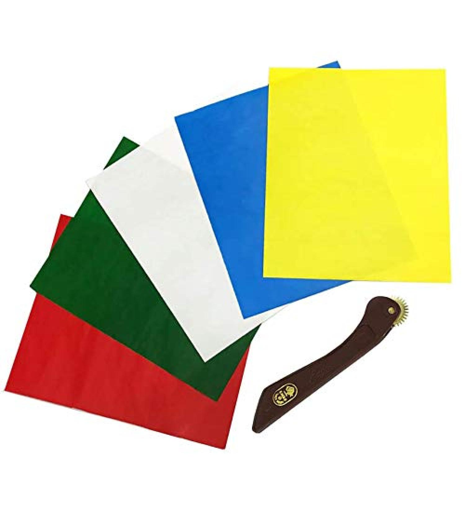 AMORNPHAN 5 Sheets Sewing Carbon Tracing Paper Transfer Kit 9x11 - Made in Japan | Includes Tracing Wheel Sewing Tool | For Home Sewing, Cross Stitch, Paint Kit, Fabric Craft - Buy Online on GoSupps.com