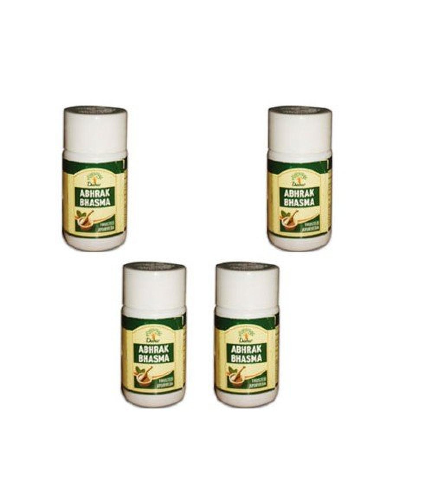 Dabur 4 x Dabur Abhrak Bhasma 10 g x 4