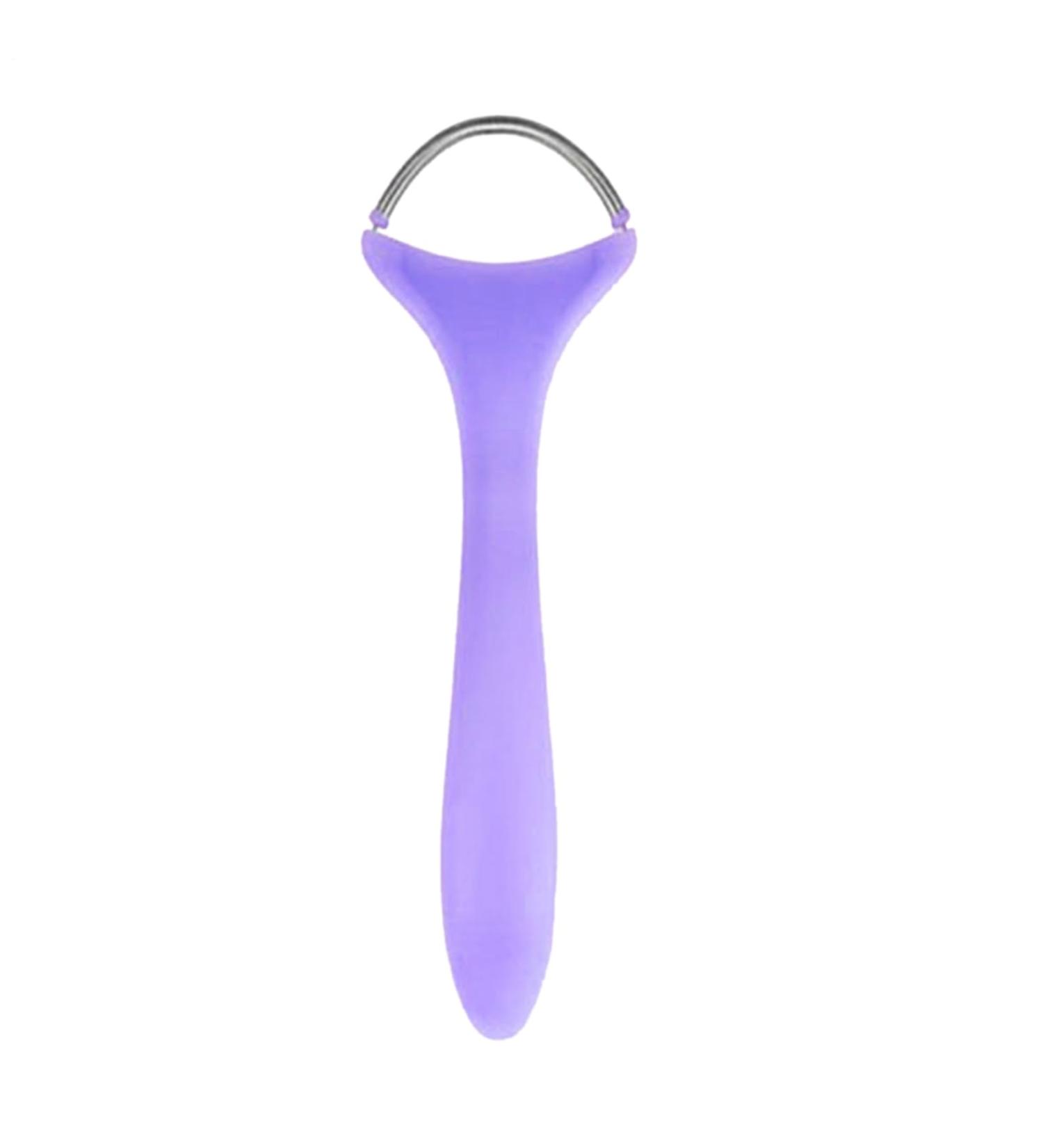 Facial Hair Remover Feather Chin Epilator Tool Multifunctional Portable Facial Hair Remover for Lip Neck Eyebrows Nose and Back Purple - Buy Online on GoSupps.com
