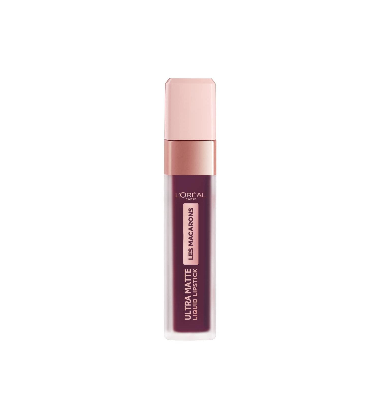 L'Or al Paris Les Macarons 830 Blackcurrant Crush - Violeta Lipstick | Mate Permanente | International Shipping Available - Buy Online on GoSupps.com