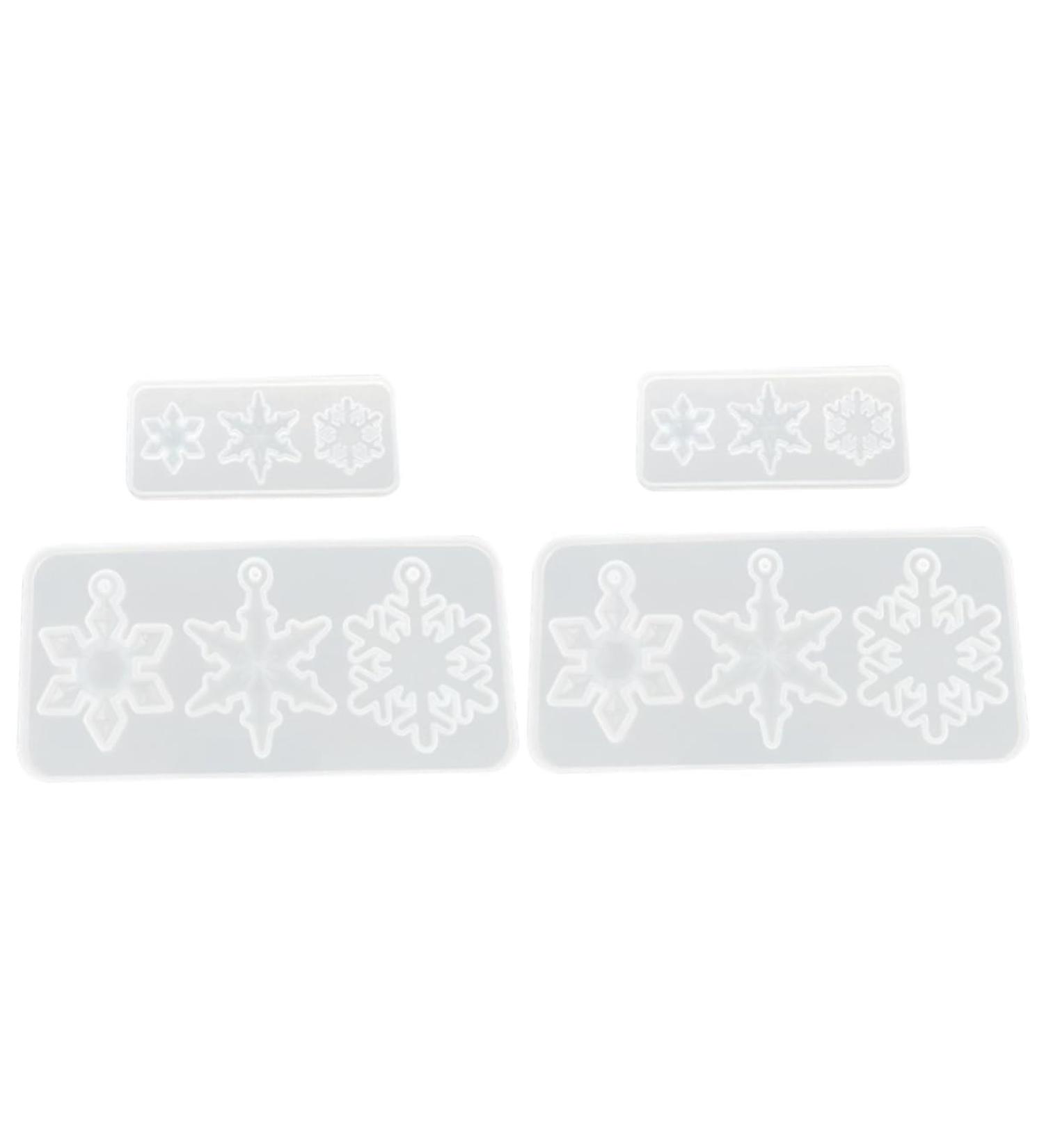 COHEALI 4 Pcs Coaster Molds Resin Molds Silicone Pendant Epoxy Mold Epoxy Resin Accessories Crystal Epoxy Mx2pcs Whitex2pcs - Buy Online on GoSupps.com