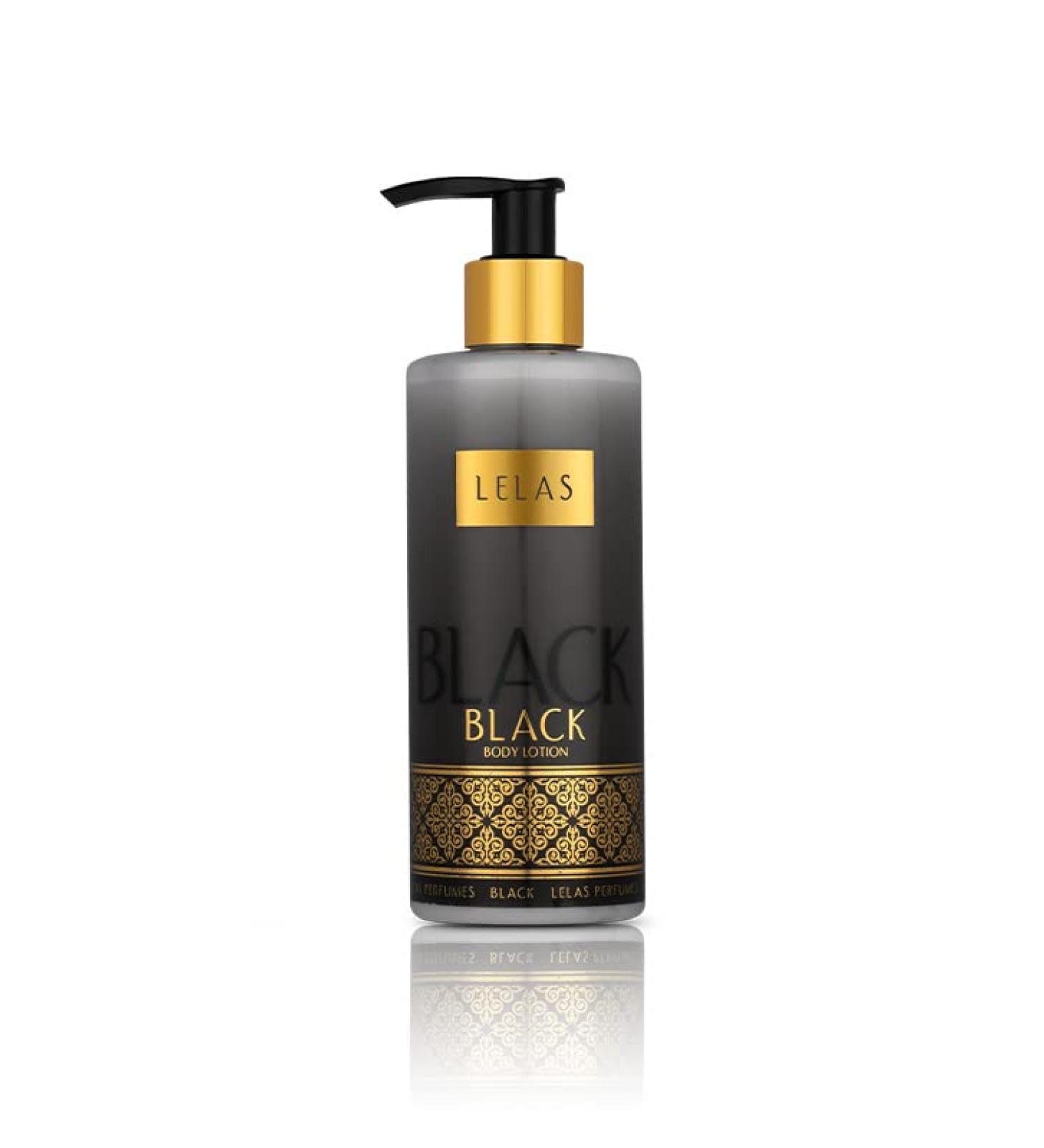 Lelas | Black Daily Moisturizing Body Lotion | Body Lotion for Dry Skin | Unisex Perfume | Long-Lasting Fragrance | 250ML | JB1187 - Buy Online on GoSupps.com