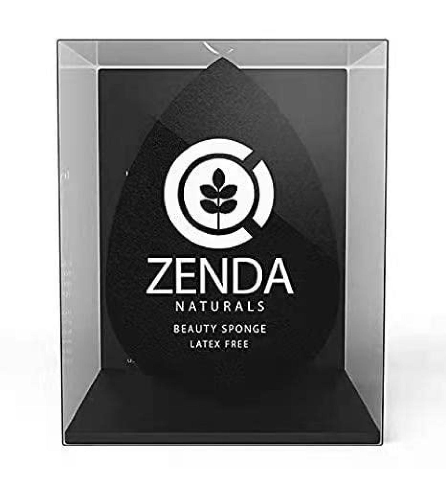 Zenda Naturals Beauty Sponge Makeup Blender - Cosmetic Blending Tool for Powder, Concealer, and Foundation - 1 Piece - Buy Online on GoSupps.com