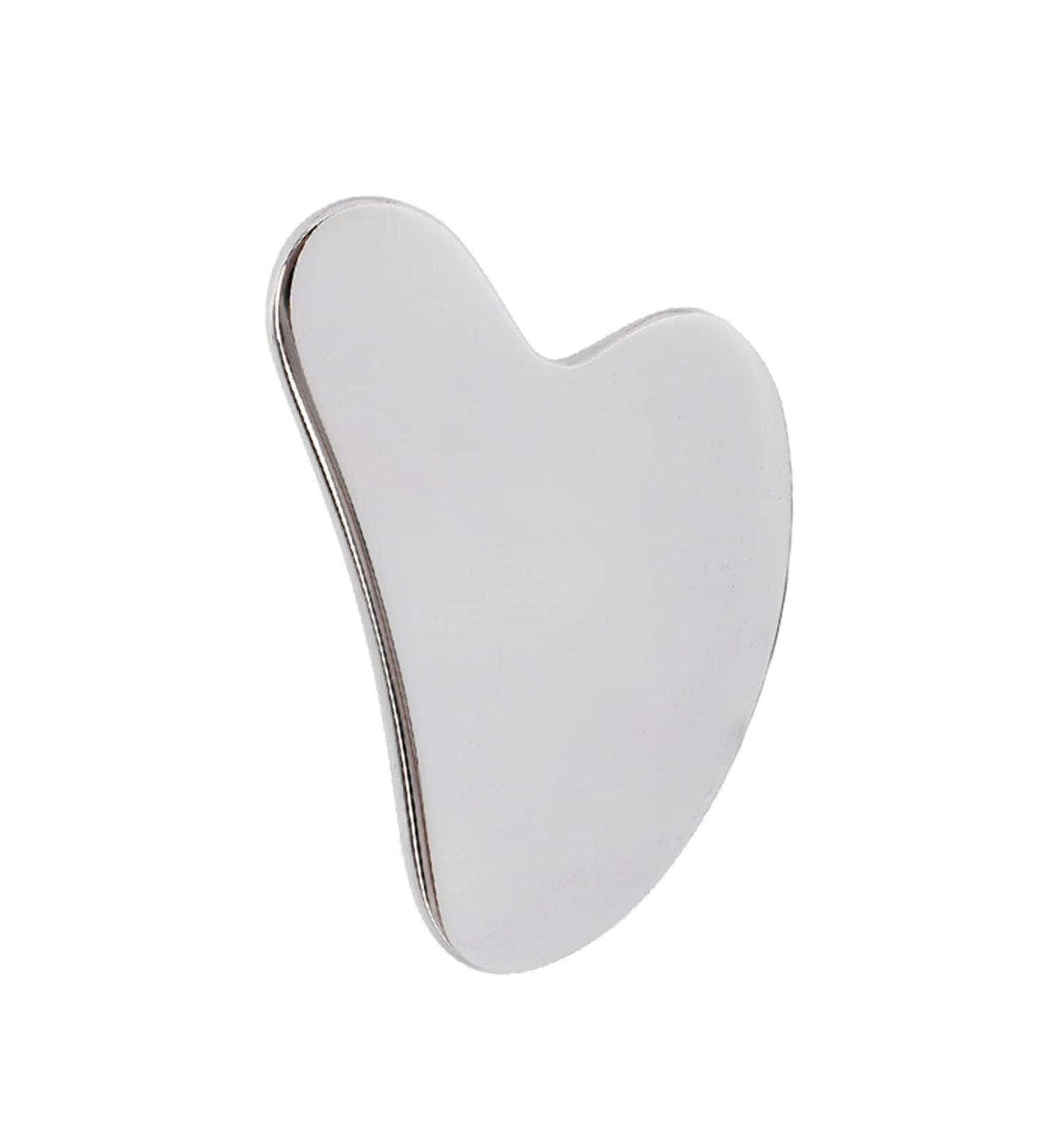 Gua Sha Scraping Massager | Multifunctional Stainless Steel Facial Tool for Lifting & Firming - Buy Online on GoSupps.com
