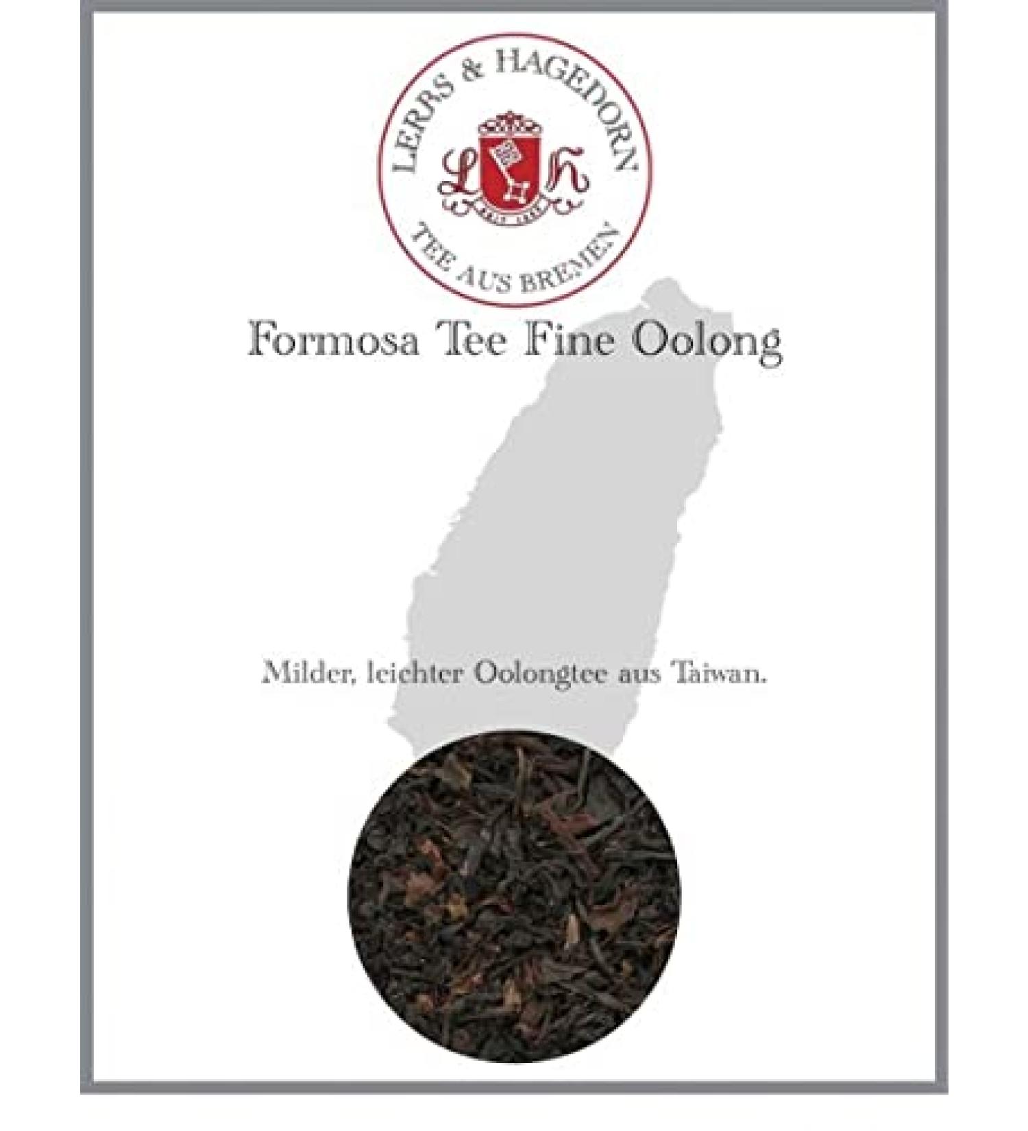  Lerbs & Hagedorn Formosa Fine Oolong Th 250 g - Buy Online on GoSupps.com