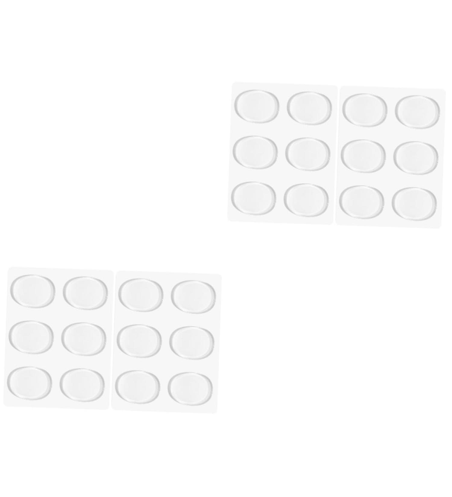 FRCOLOR 12 Pairs Clear Heel Stickers for Women - Non-Slip Foot Grips & Heel Massage Pads - Buy Online on GoSupps.com