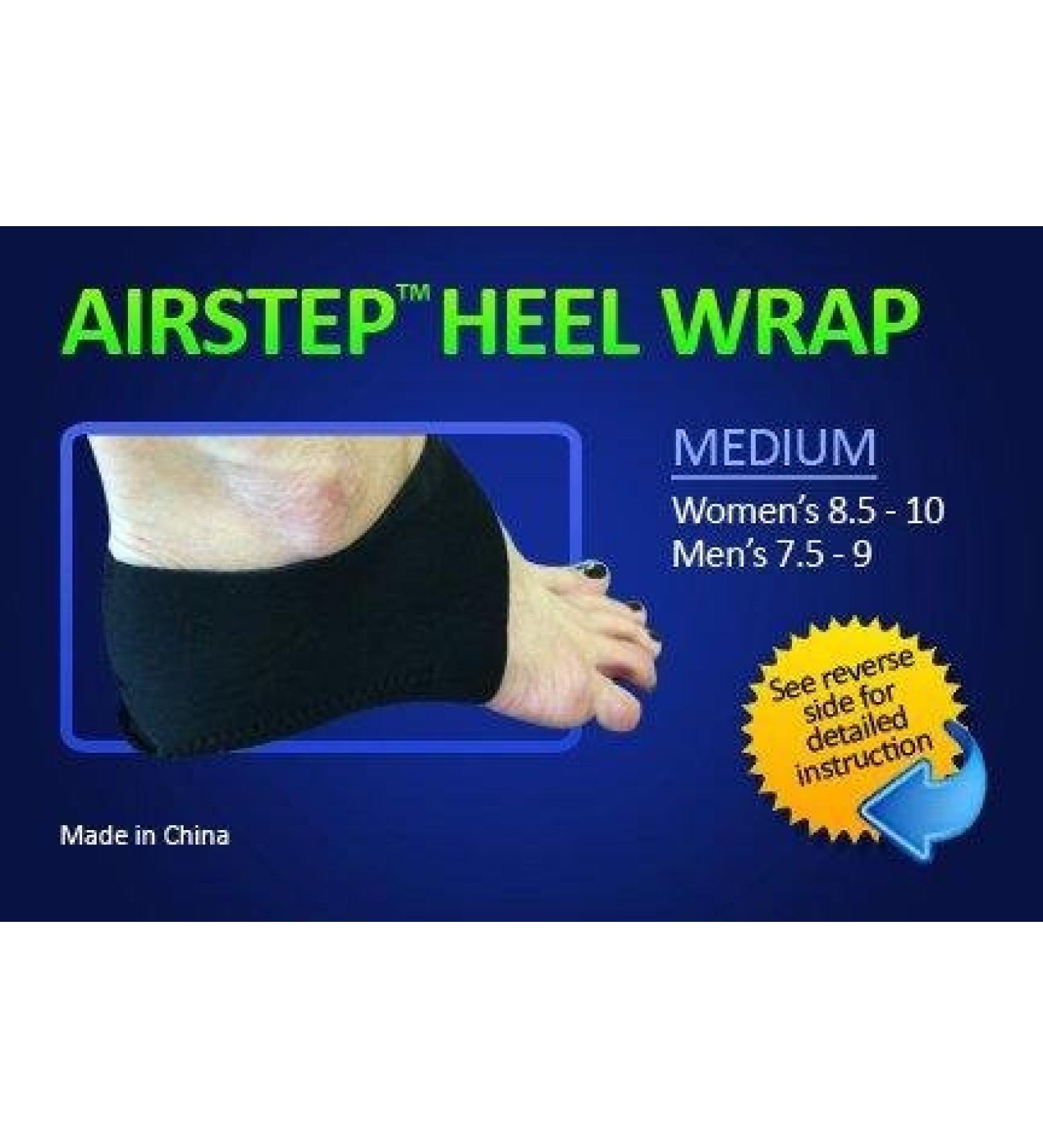 Heel Spur Heel Pain Heel WRAP (Medium Women's 8.5-10 Men's 7.5-9)