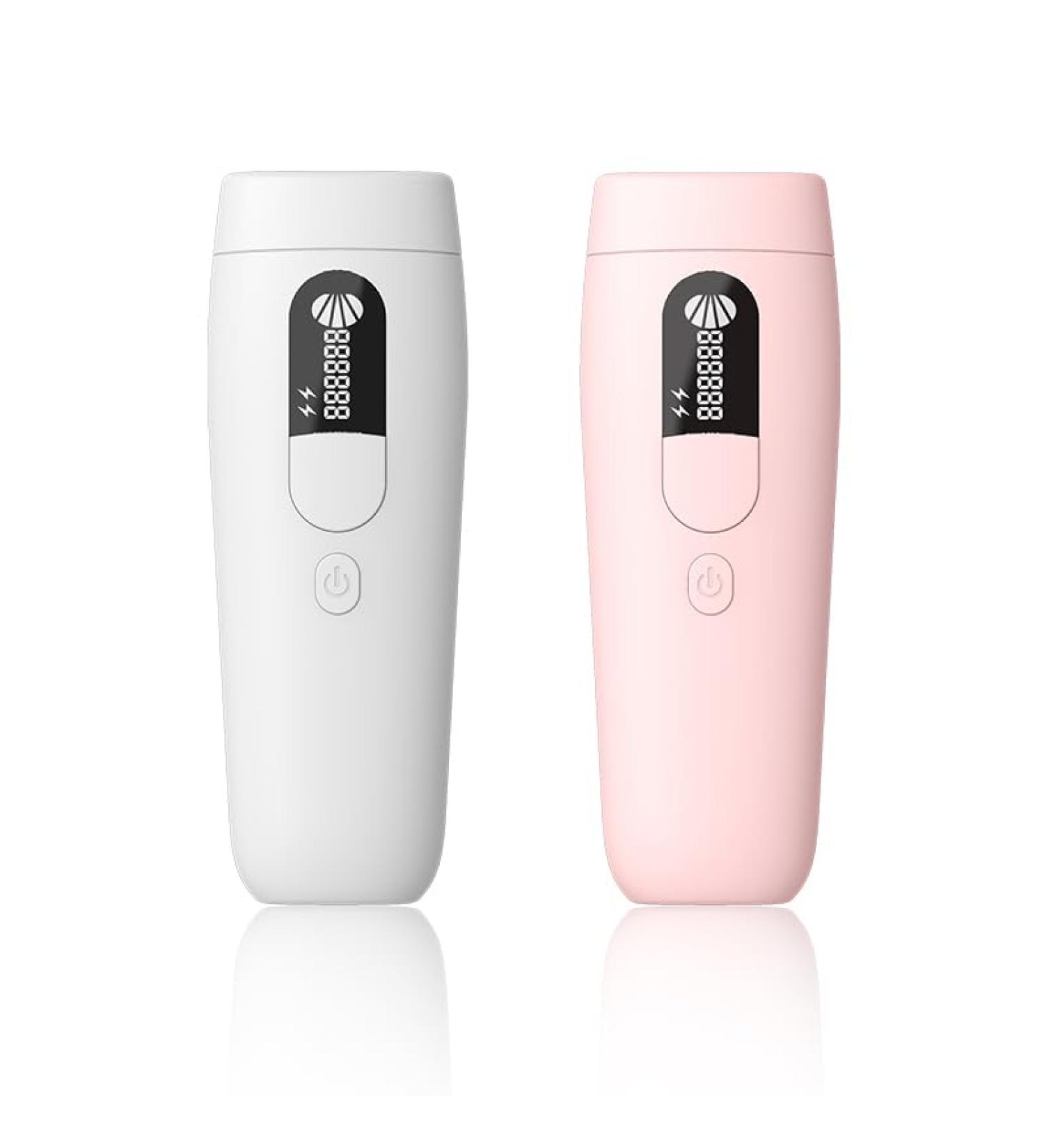 Hair Removal Device for Women and Men IPL Removal Hair Painless Permanent Hair Removal Kit for Genitals Intimate Pubic Hair Bikini Line Facial Armpits Legs Arms (White) White (Higher Energy) - Buy Online on GoSupps.com
