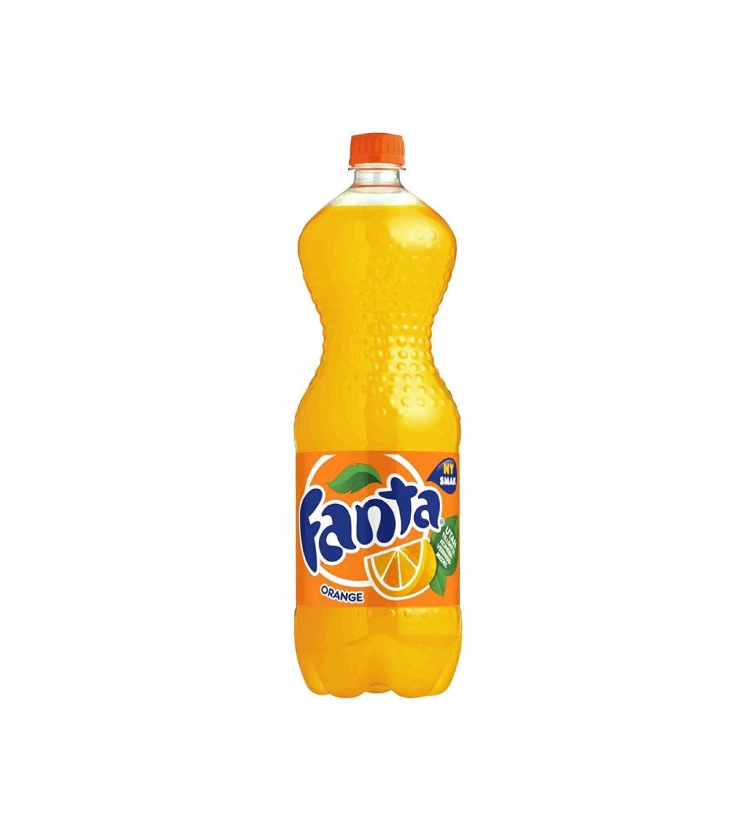 FANTA - Zero Orange Splash 1.5L - Pack of 4 - Free Shipping