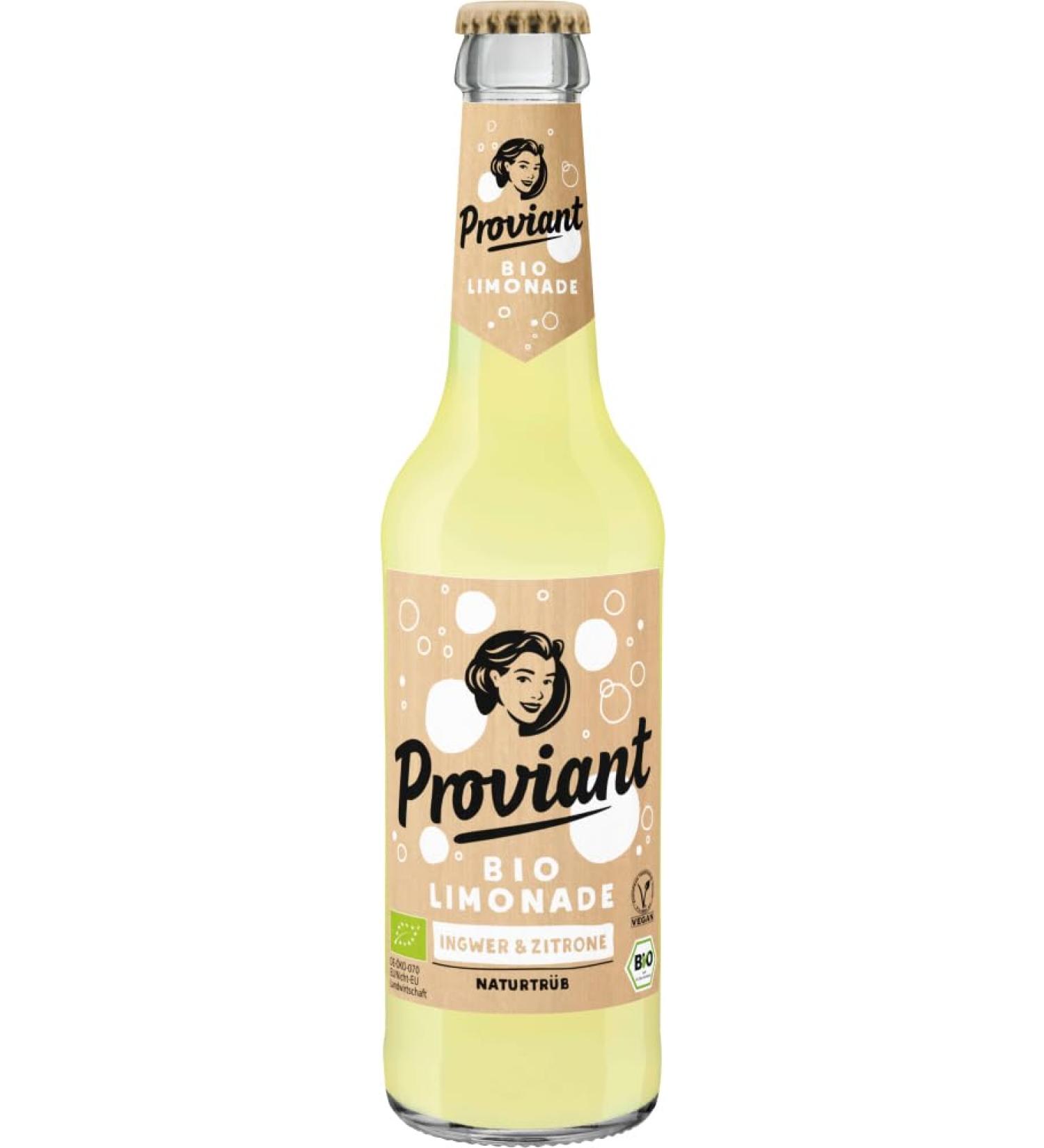 Proviant Berlin Proviant Berlin Ginger lemonade lemon organic (6 x 330 ml)