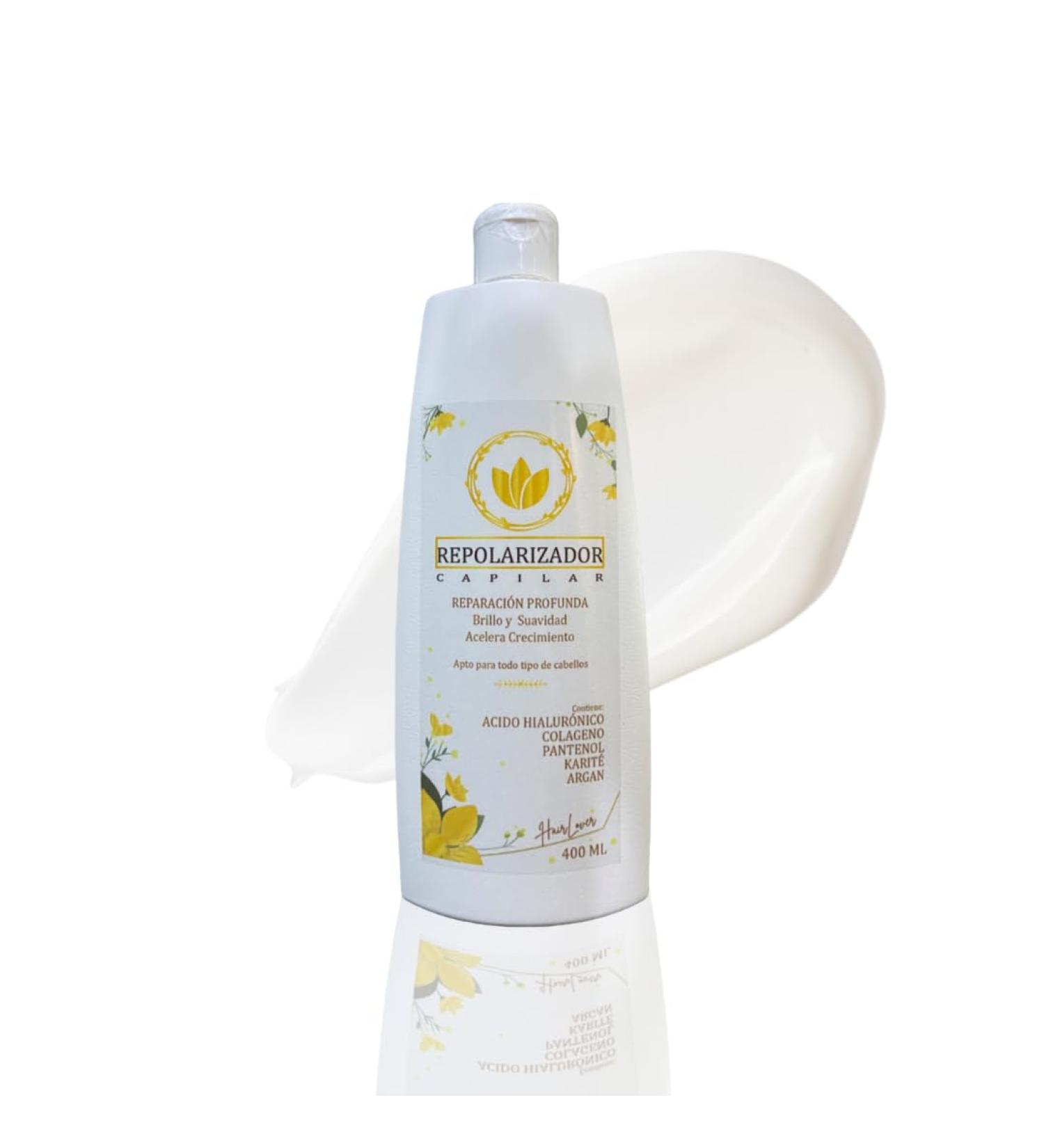 Hair Repolarizer - Extreme regenerating hydration to recover brittle fragile colored curly frizzy or damaged hair - 400 ml - Hair repolarization - Buy Online on GoSupps.com