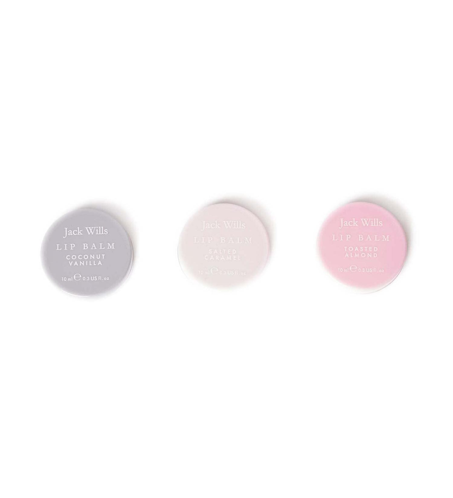  Jack Wills Jack Wills Women's Lip Balm Skin Care Trio Lightweight One Size - Buy Online on GoSupps.com