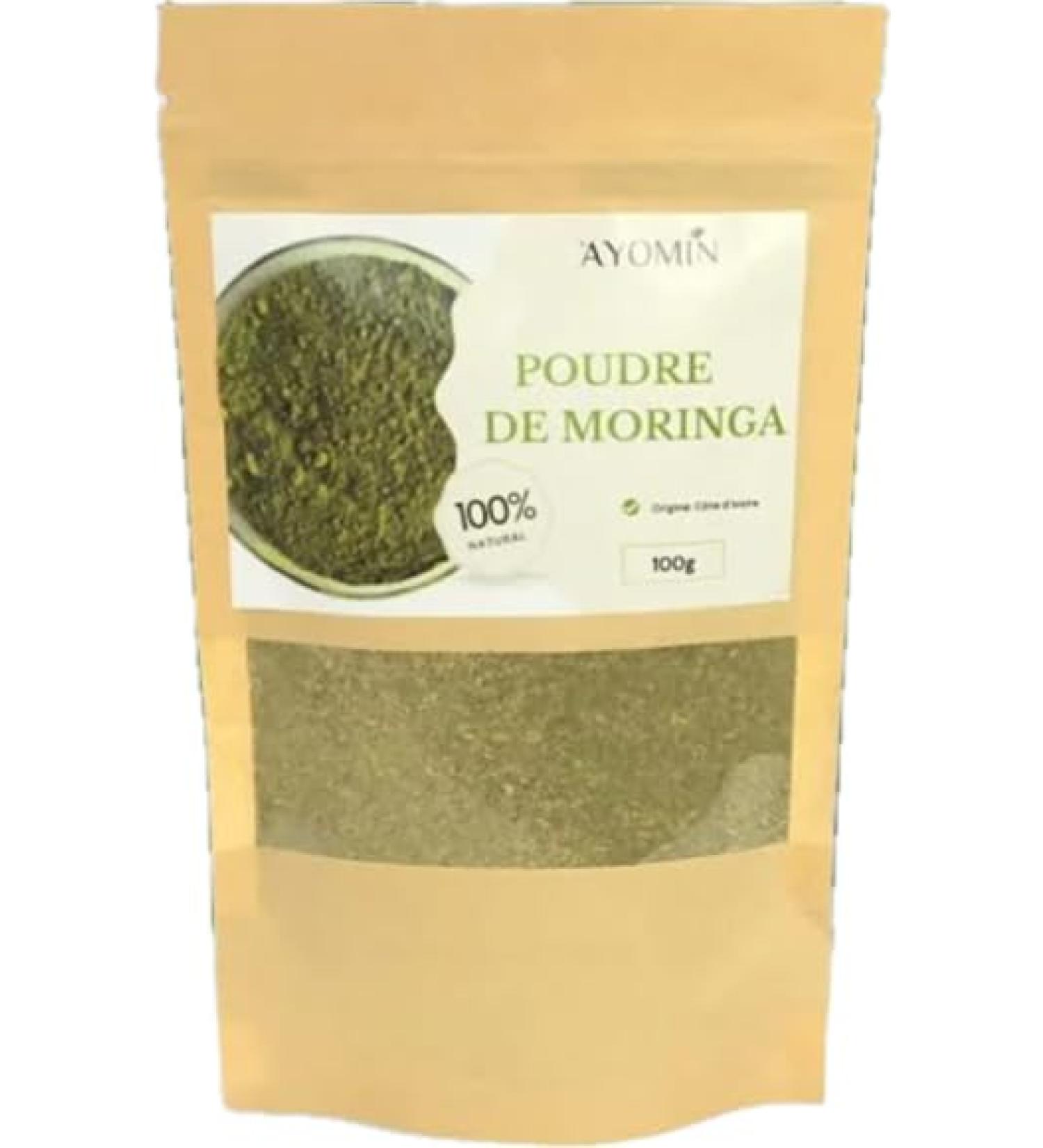 Ayomin - Moringa Oleifera Leaf Powder - 100g