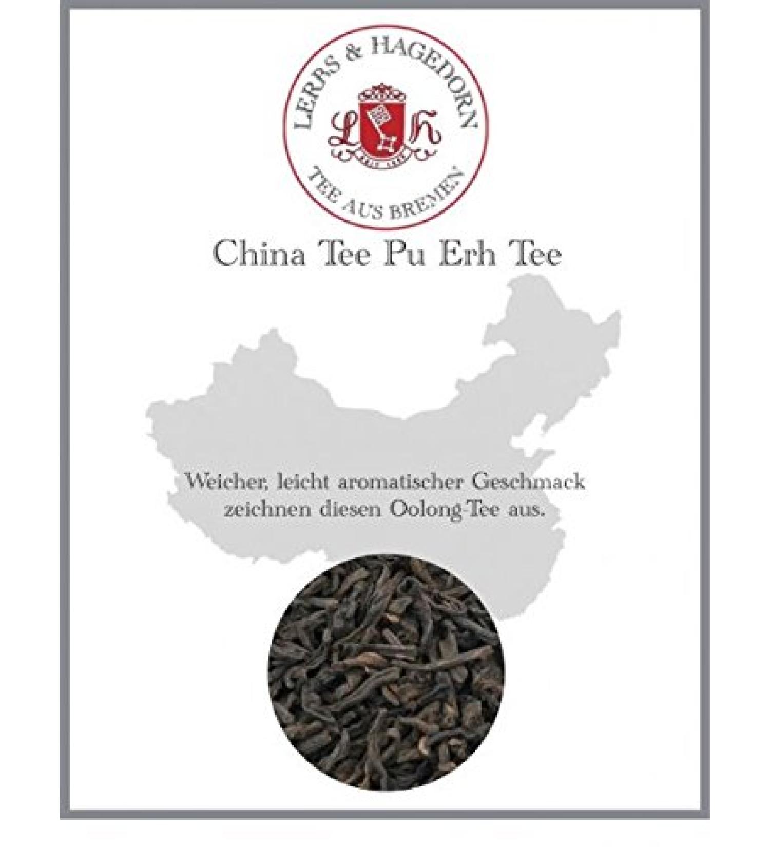  Lerbs & Hagedorn Chinese Pu Erh Tea 1 kg - Buy Online on GoSupps.com