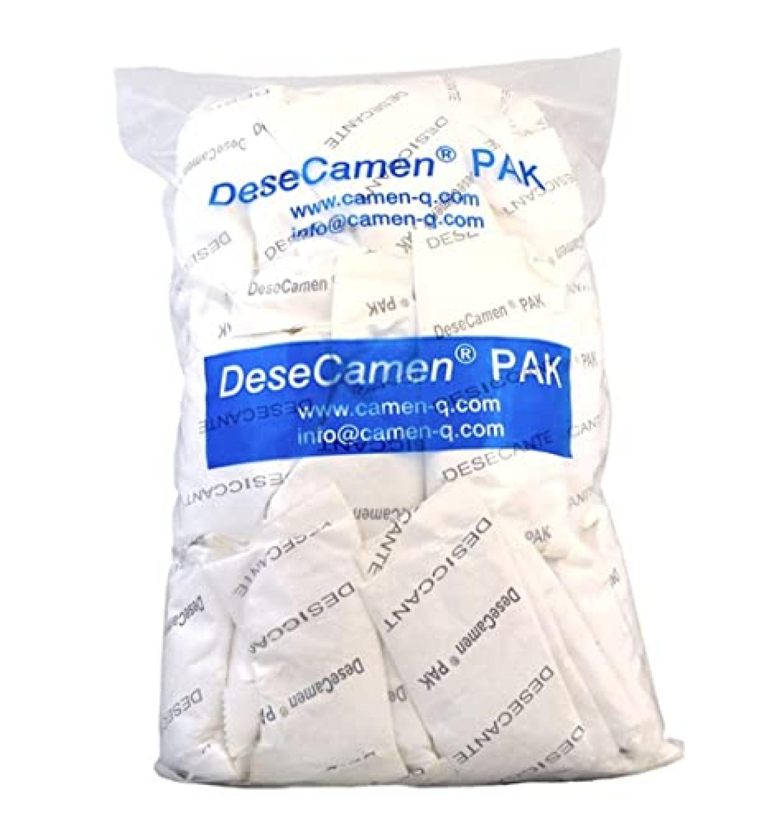 Desecamen - silicail package - desiccant - dehumidifier - moisture absorber - non -toxic - food quality (50 60g) 50 60g