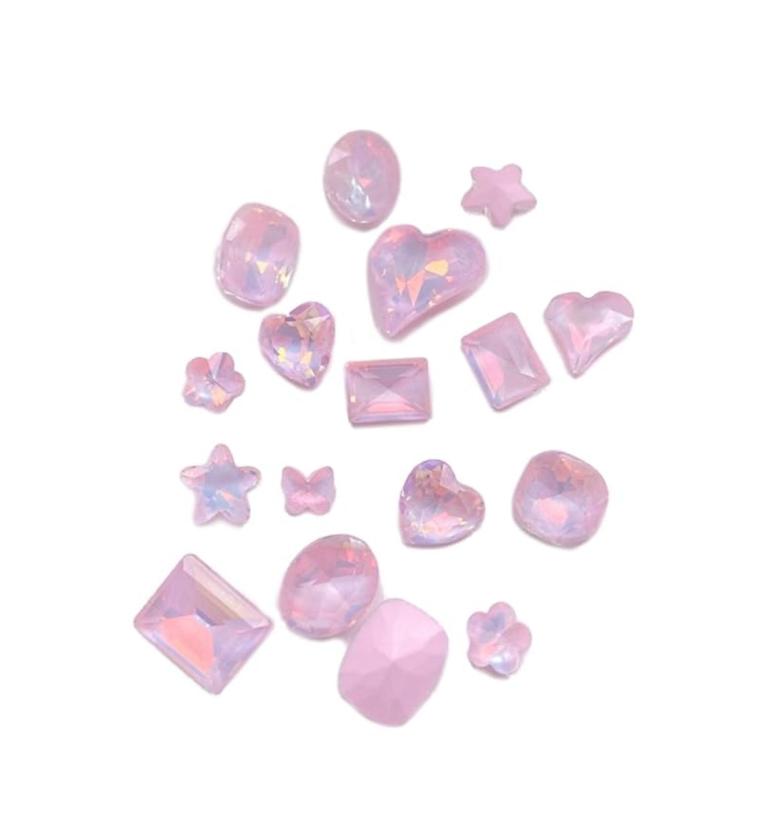 30Pieces Pointed Bottom Nail Rhinestones for Nails Art Decorations Crystal Glass Stone Manicure Nail Decoration Part Nail Decoration Stones Decorative Nail Jewels Nail Art Supplies - Buy Online on GoSupps.com