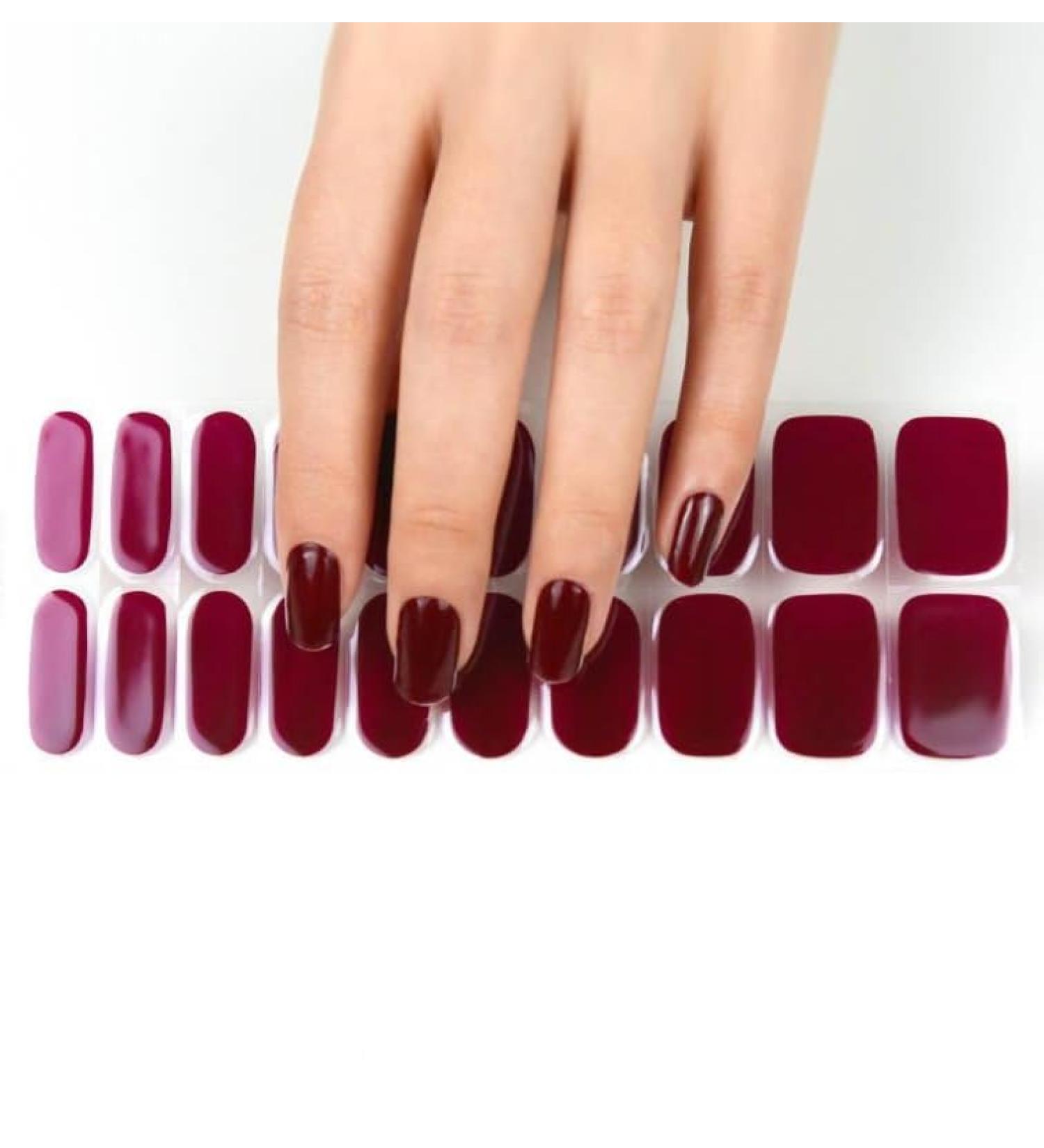 Zaubern gel4Home - UV Wraps & Gel Nail Foils | Semi-Cured Gel Nails in Ruby Red | International Shipping Available - Buy Online on GoSupps.com