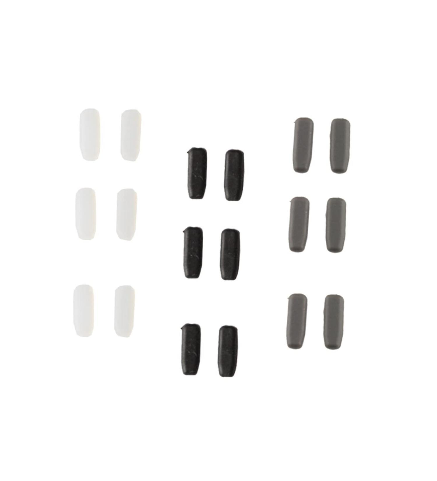 Healeved 9 Pairs Silicone Nose Pads for Glasses | Comfortable Nasal Cushions & Accessories for Sunglasses - Buy Online on GoSupps.com