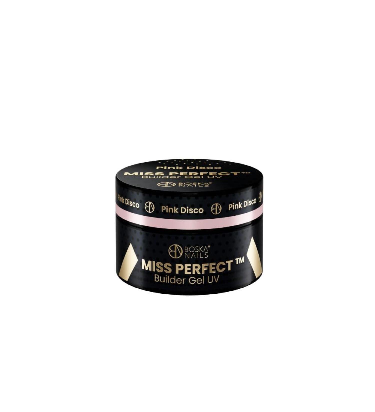 Divine Nails Miss Perfect Pink Disco Builder Gel 50 ml - Buy Online on GoSupps.com