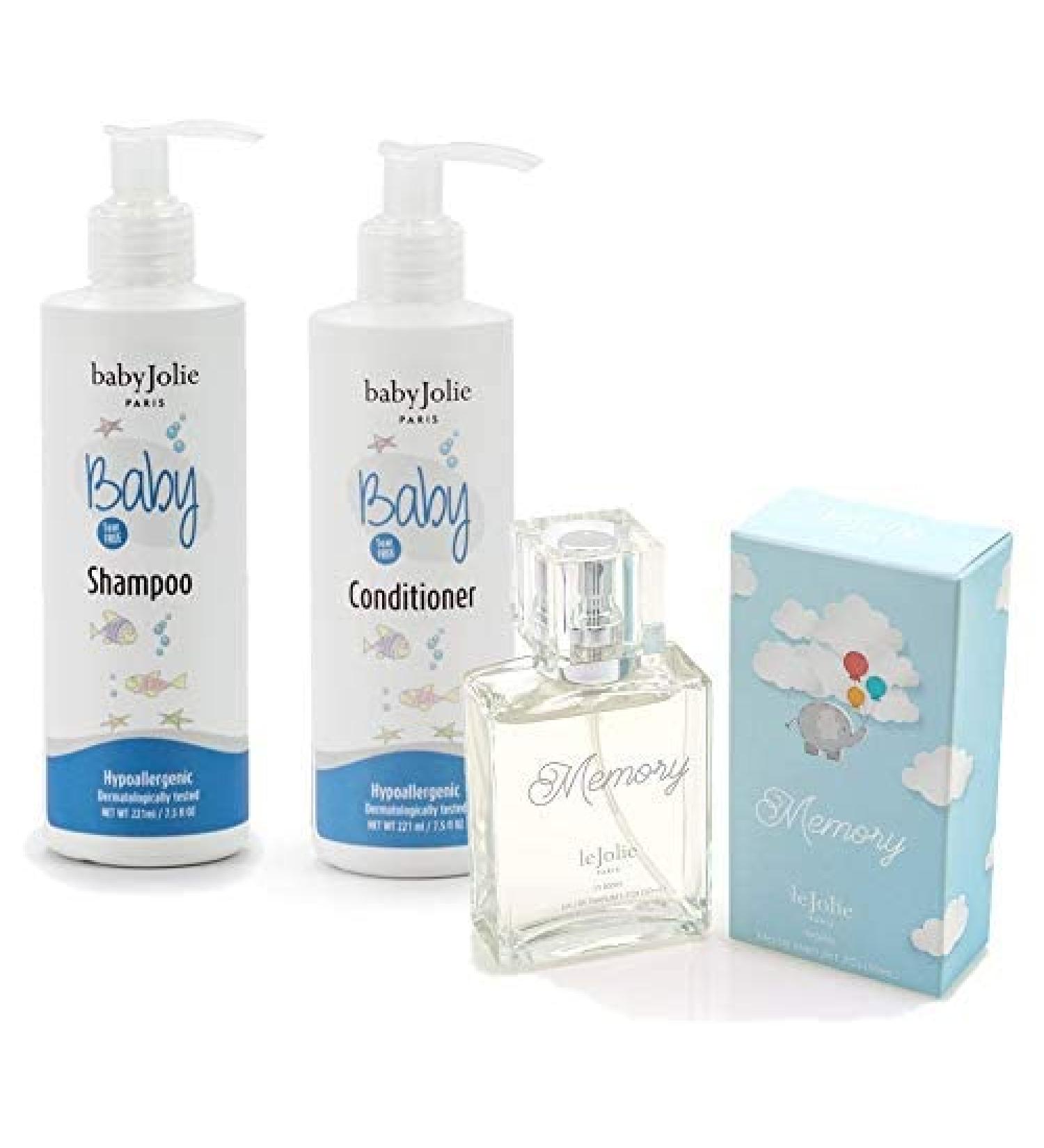 Baby Jolie Gift Set: Shampoo, Conditioner, Le Jolie Memory Perfume - 7.5oz & 1.7oz - Buy Online on GoSupps.com